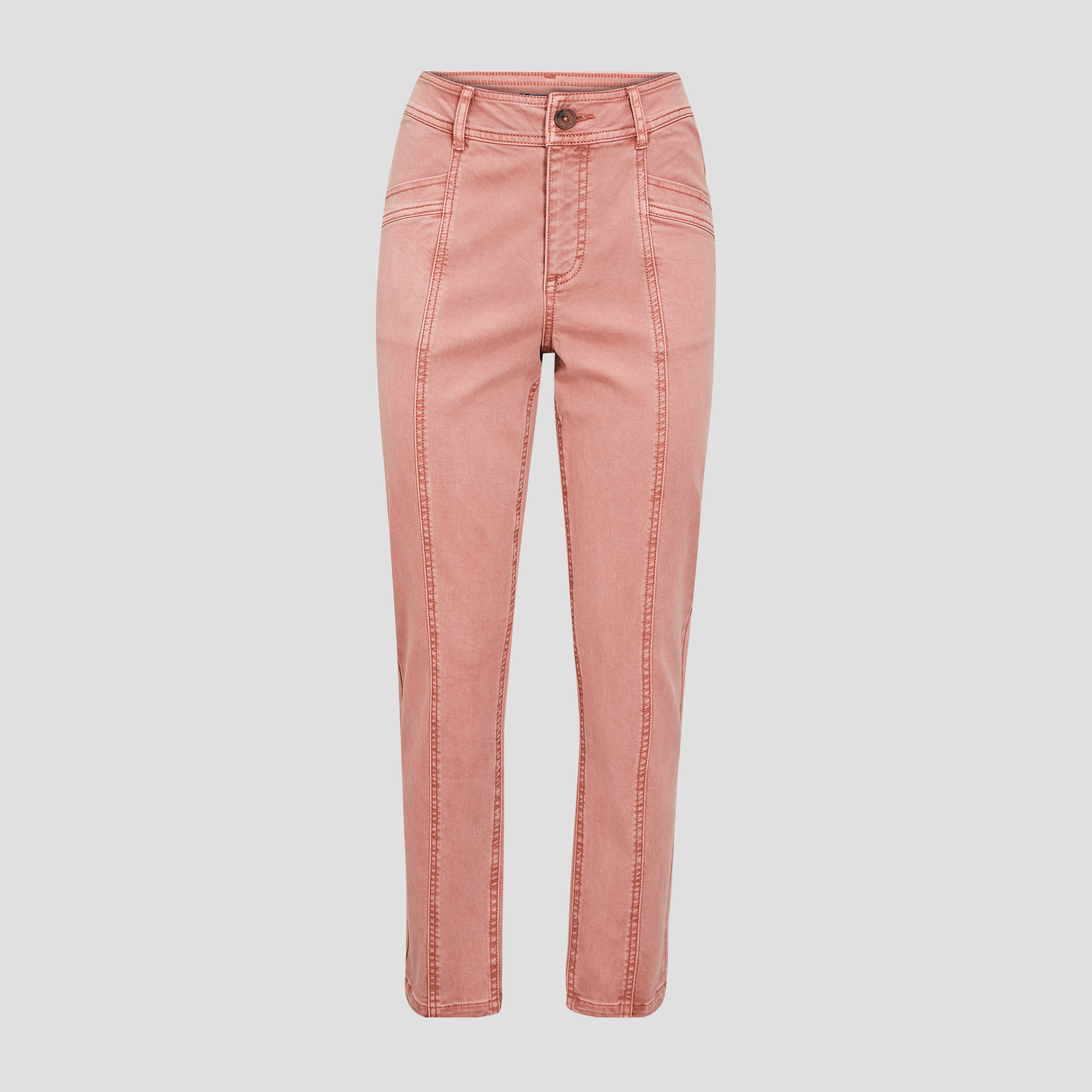 Pantalon slim rose femme