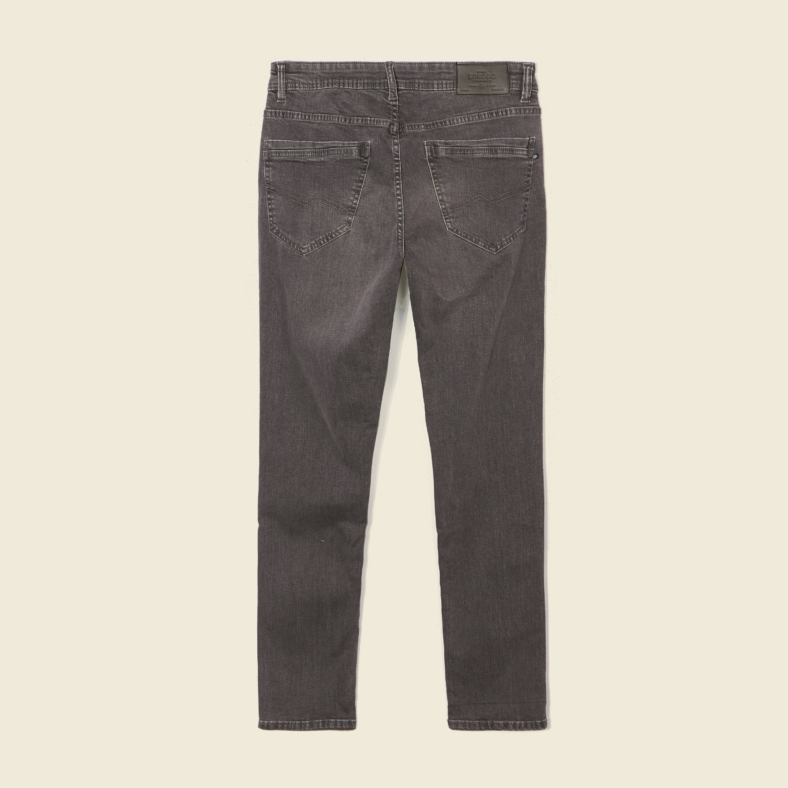 jeans slim eco responsable denim gris homme Jeans slim éco-responsable denim gris homme