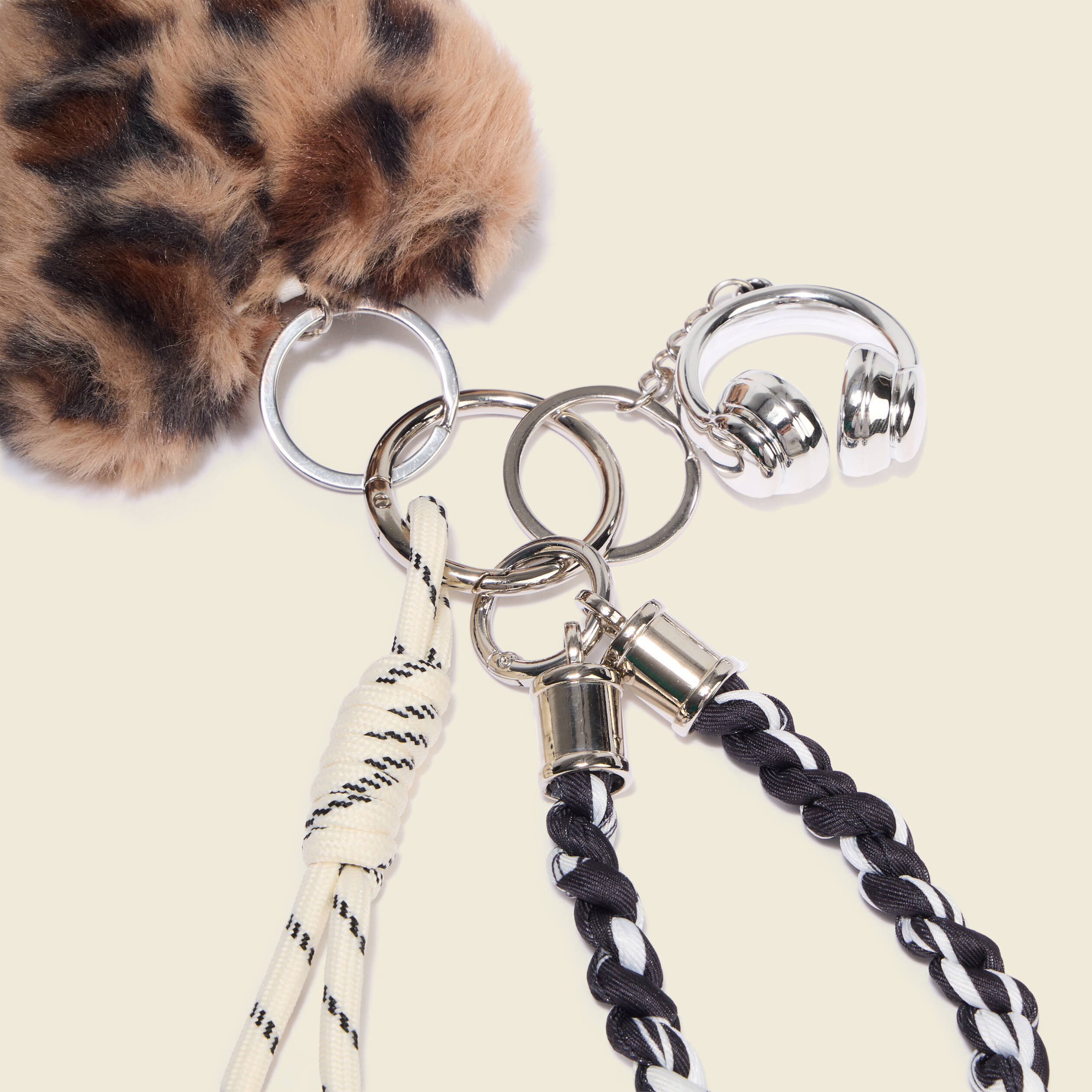 Porte clé mousqueton en métal personnalisé photo