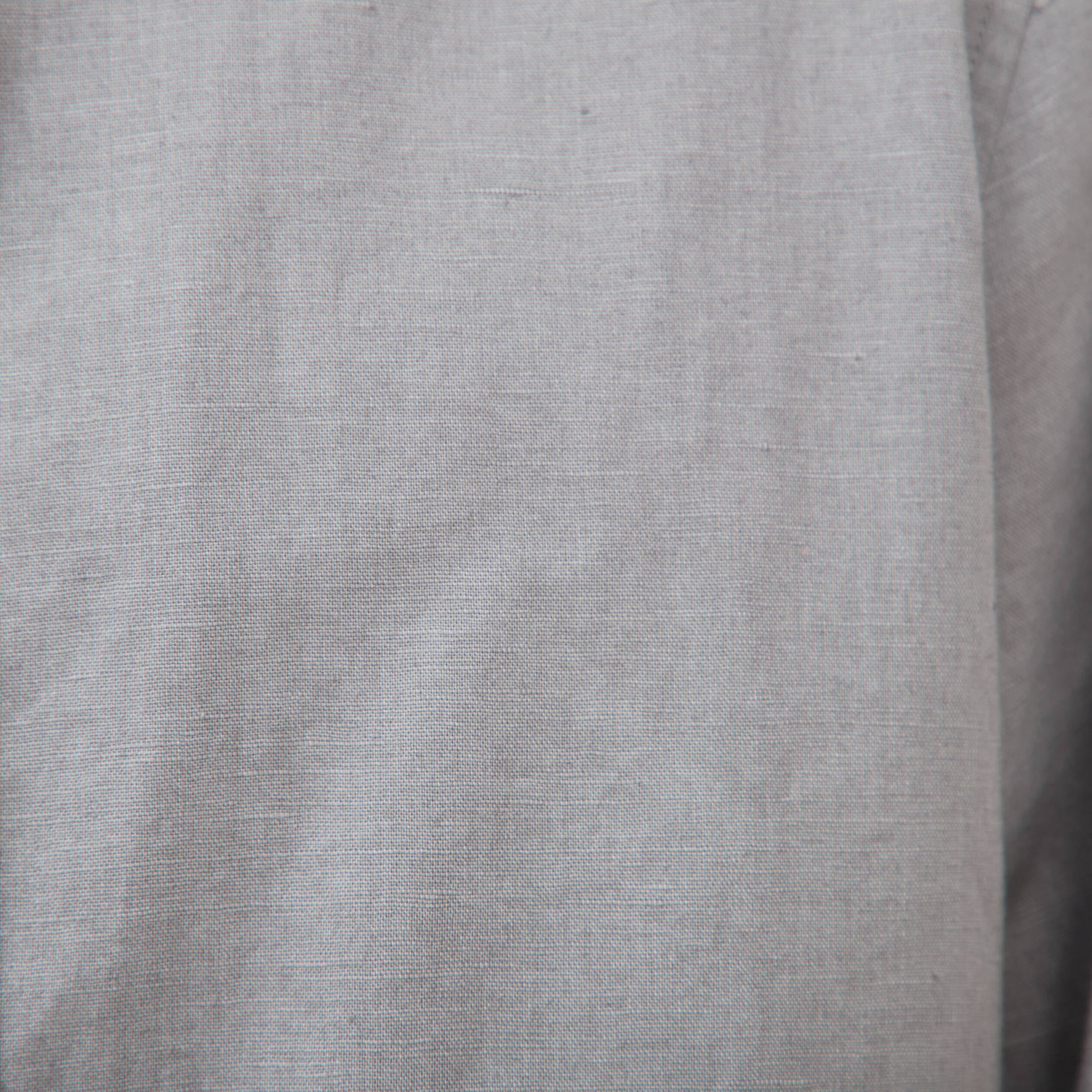 Chemise manches longues gris homme