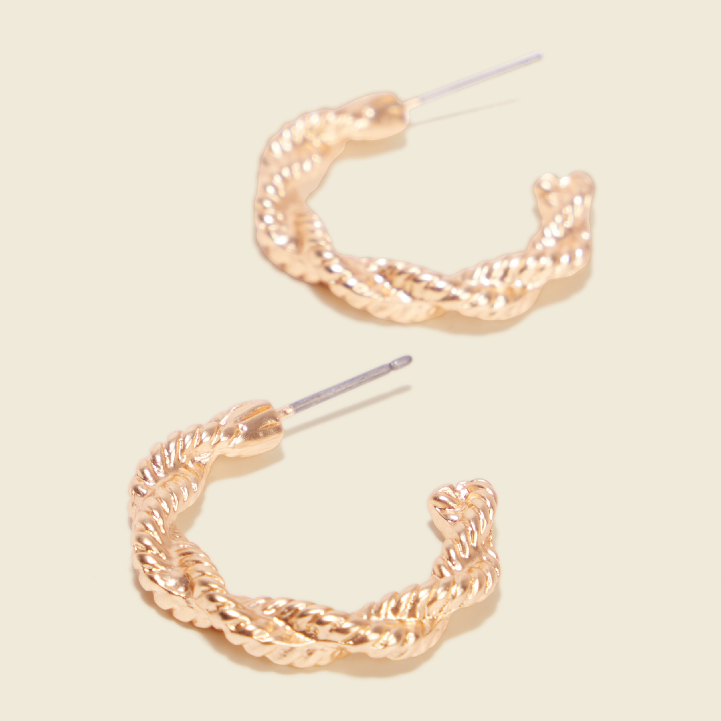 Boucles d'oreilles créoles couleur or femme
