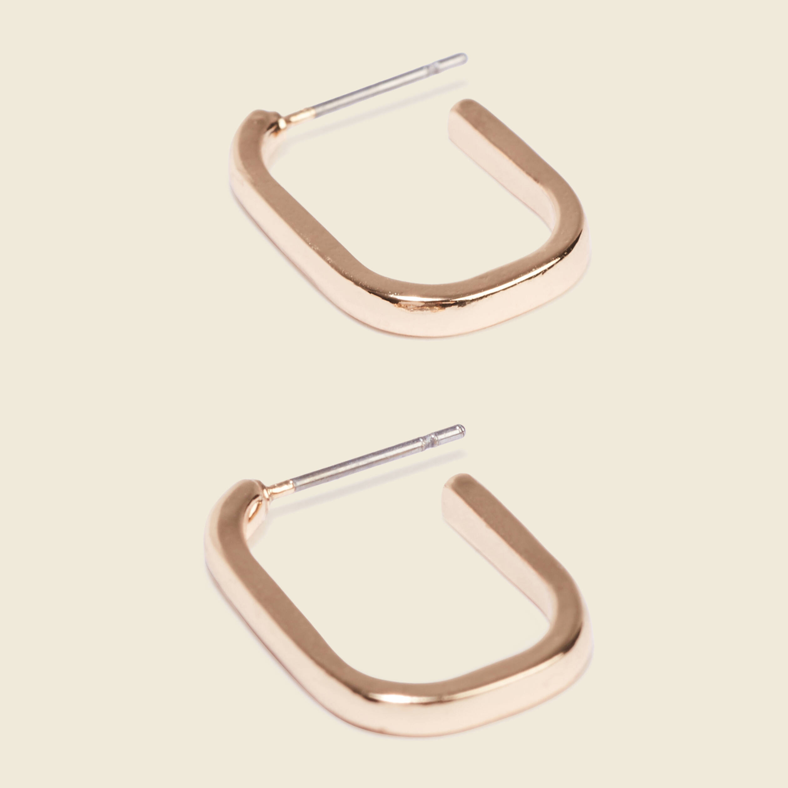 Boucles d'oreilles créoles couleur or femme