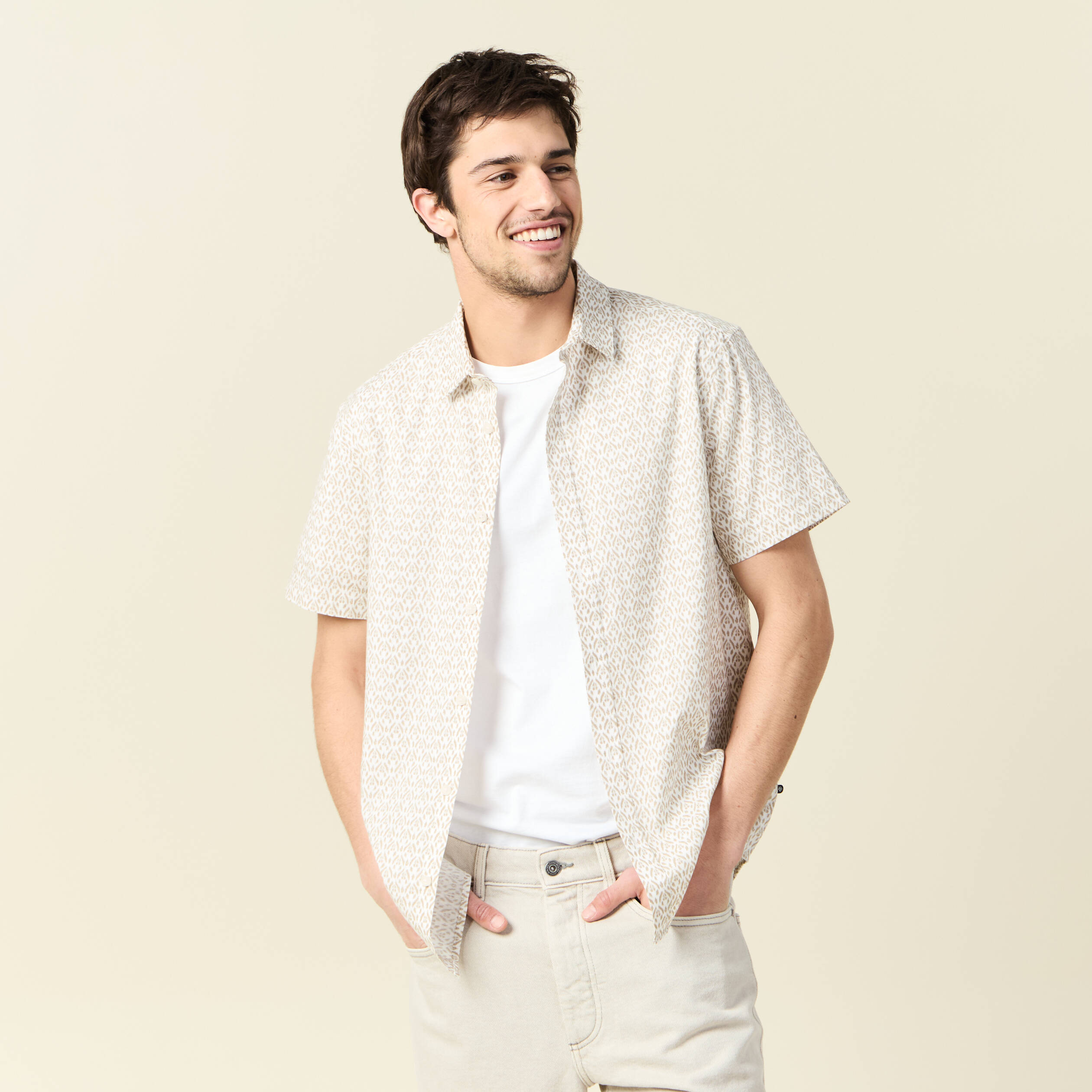 chemise manches courtes blanc homme Chemise manches courtes blanc homme