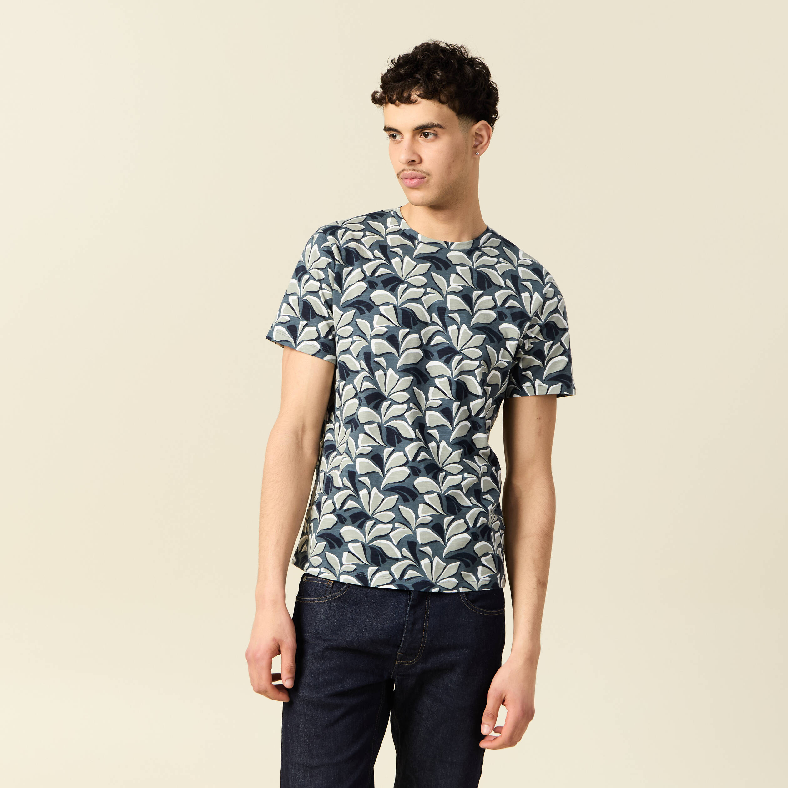 t shirt manches courtes bleu homme T-shirt manches courtes bleu homme
