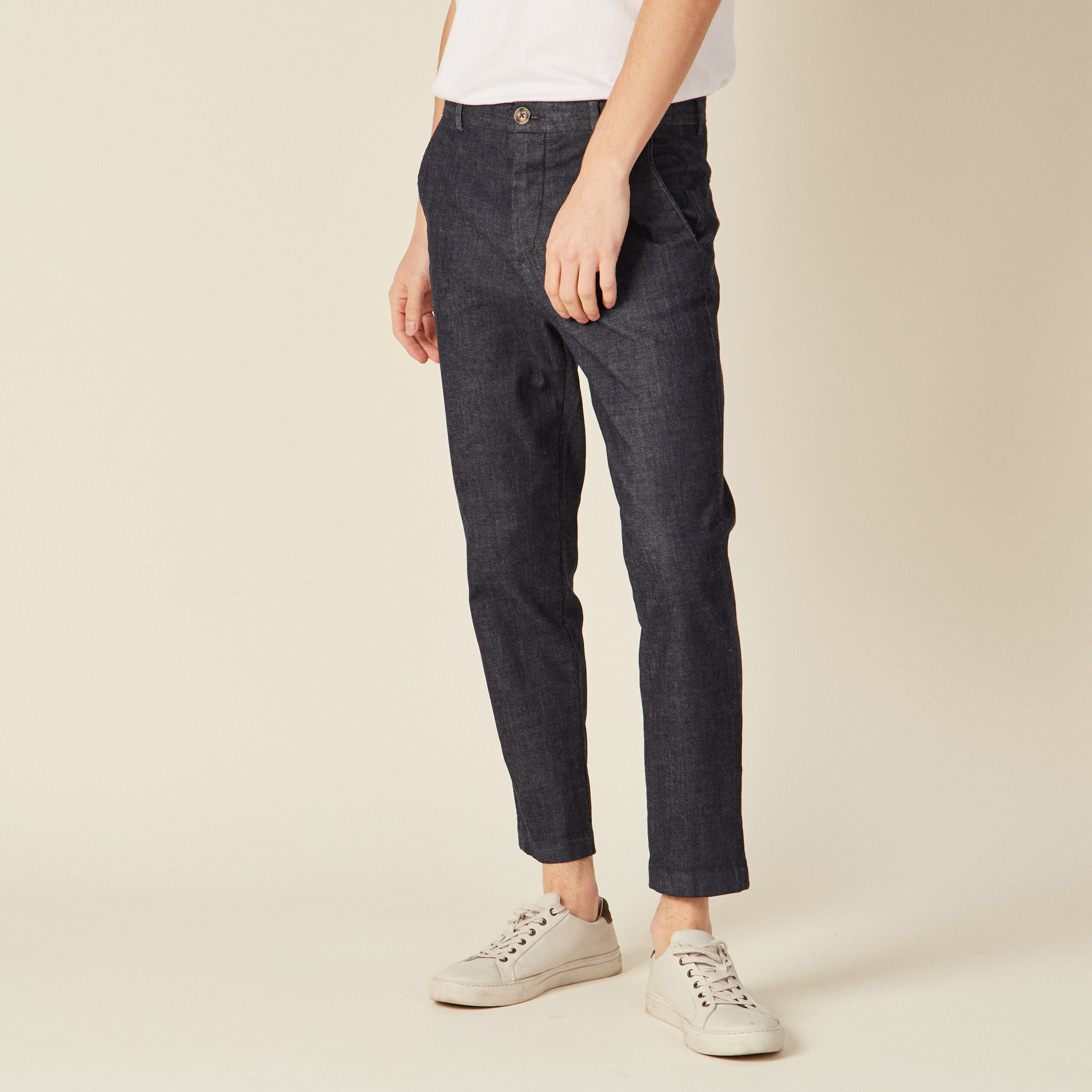 jeans straight chino denim brut clean homme Jeans straight chino denim brut clean homme