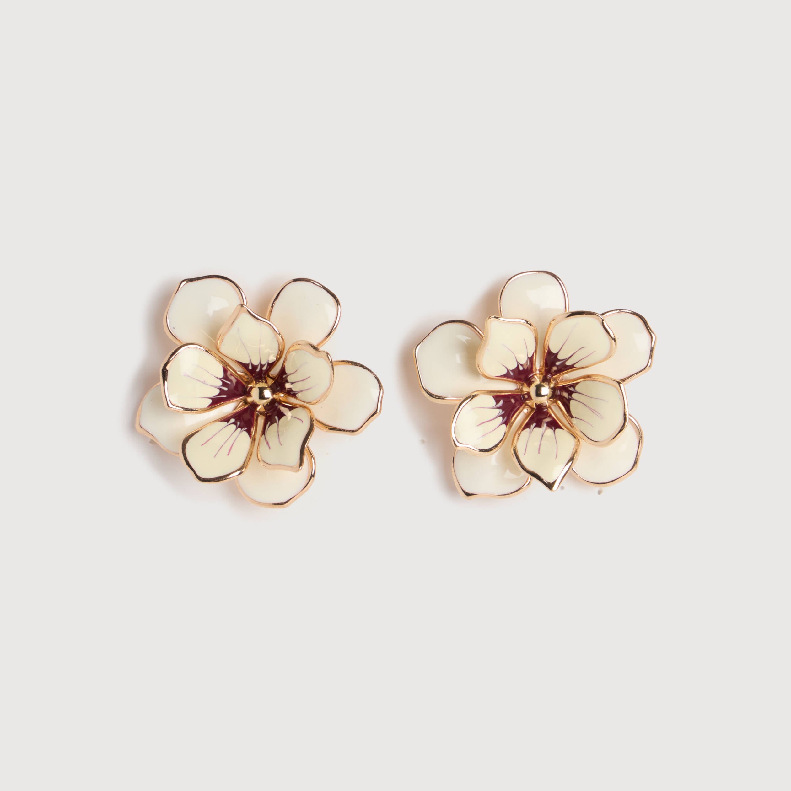 Boucles d'oreilles ivoire femme