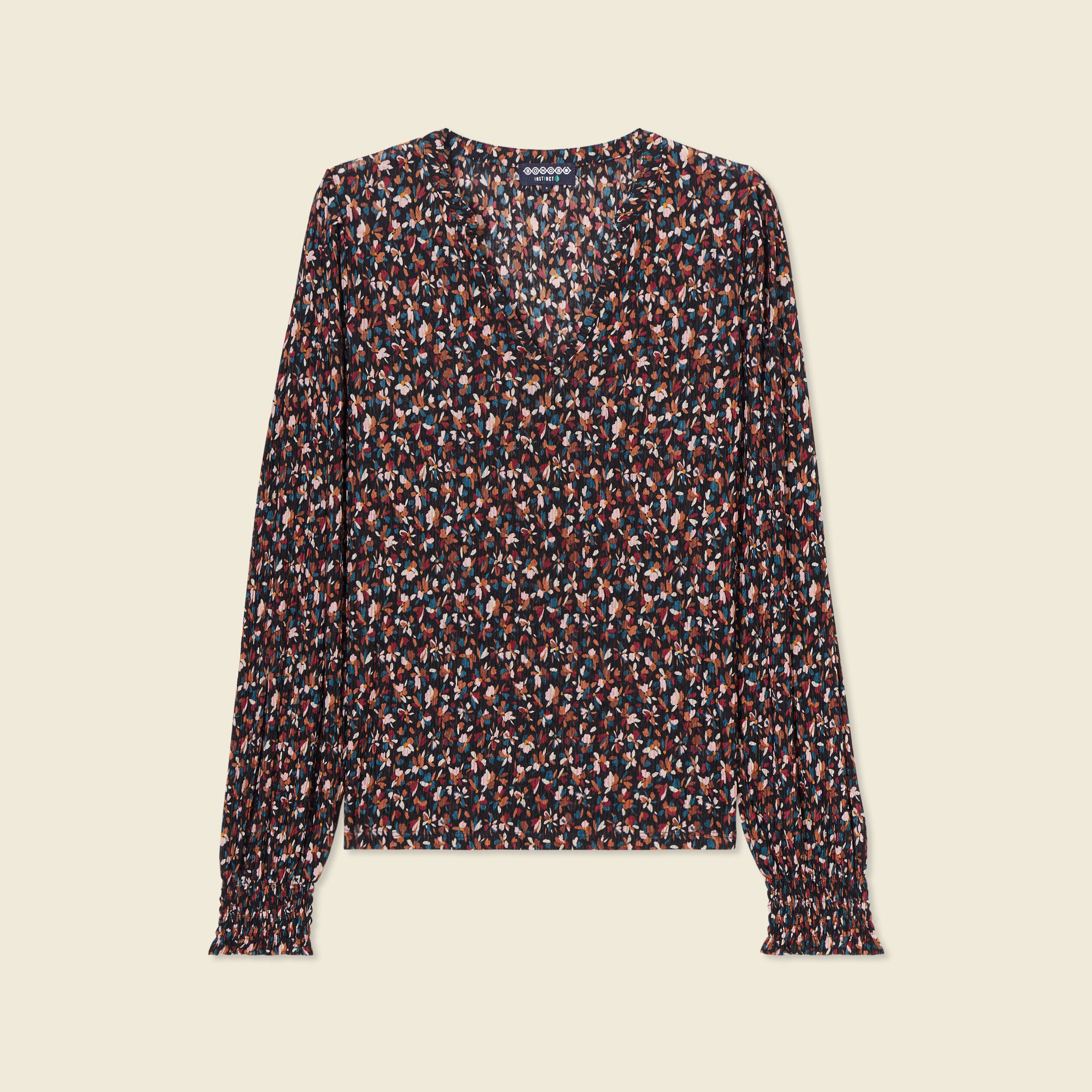 t shirt eco responsable multicolore femme T-shirt éco-responsable multicolore femme