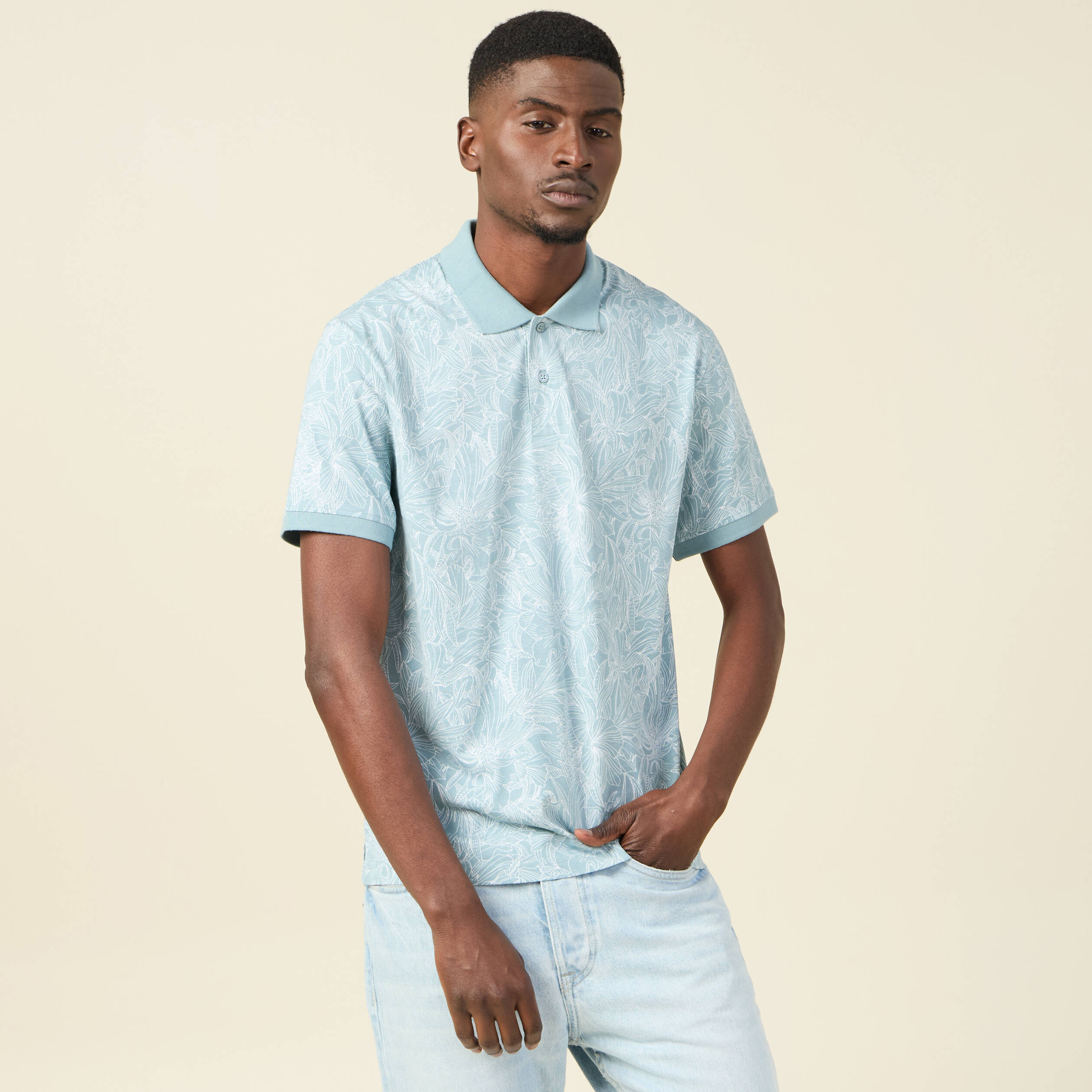 polo eco responsable vert homme Polo éco-responsable vert homme