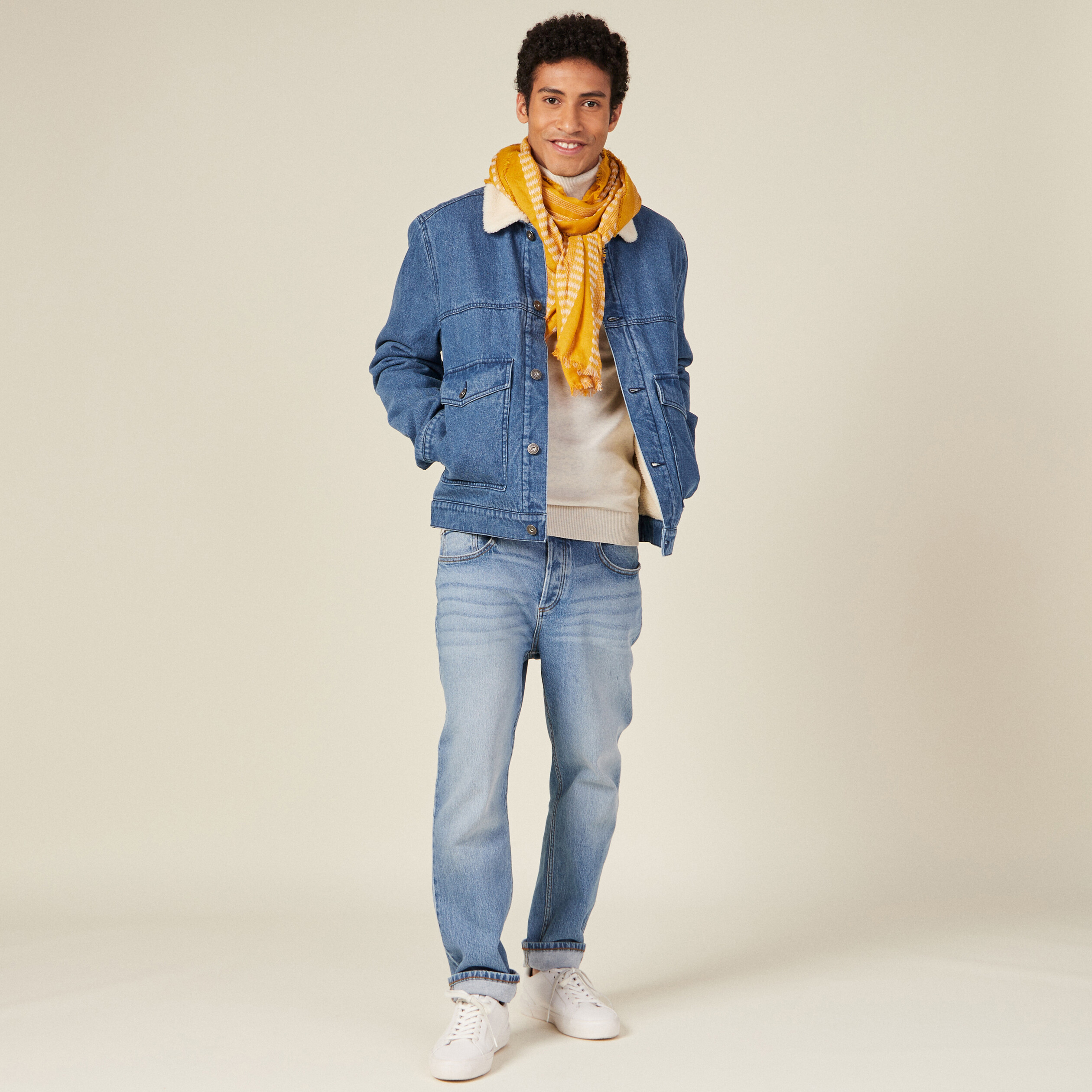 pull manches longues ecru homme Pull manches longues ecru homme