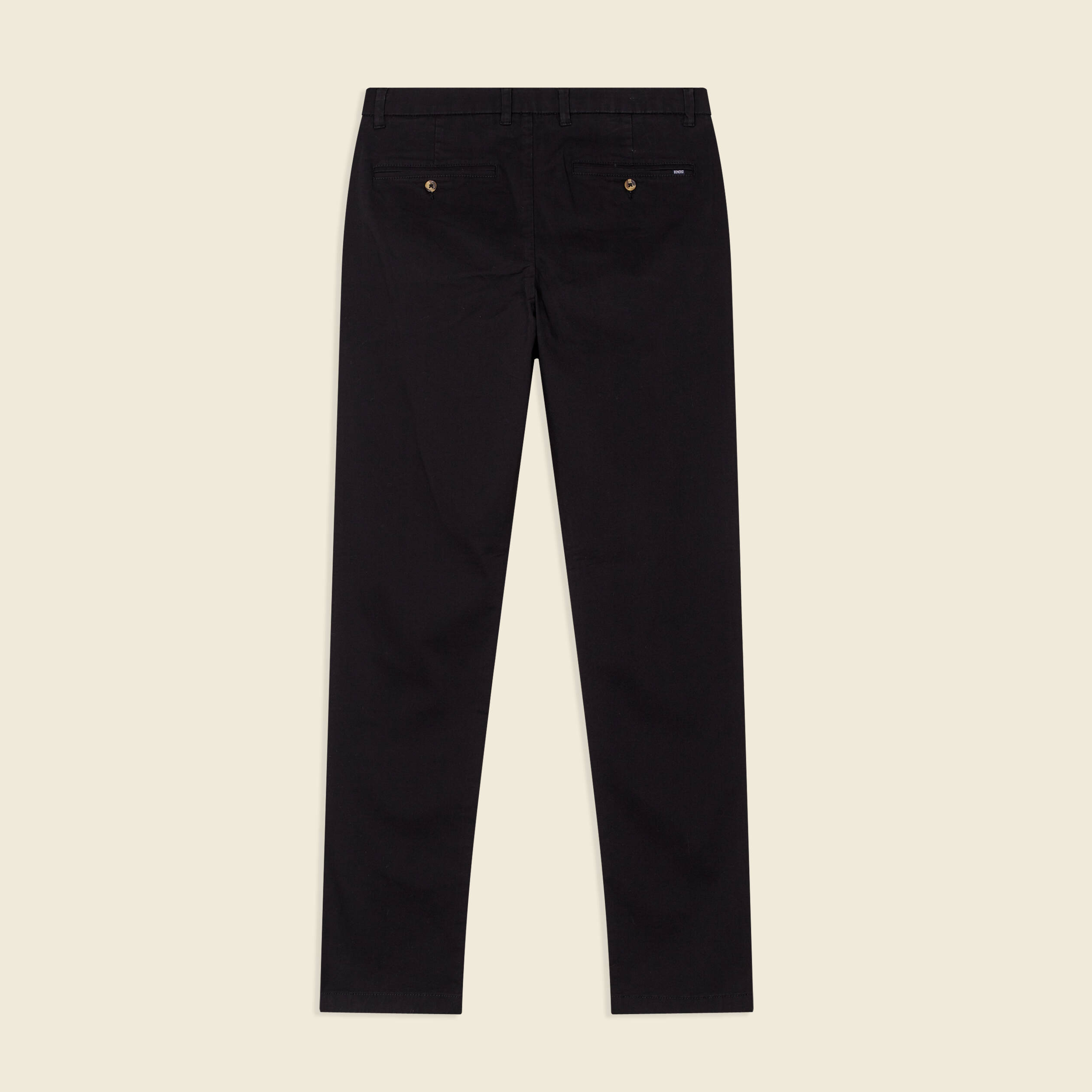 Pantalon chino longueur 32 noir homme