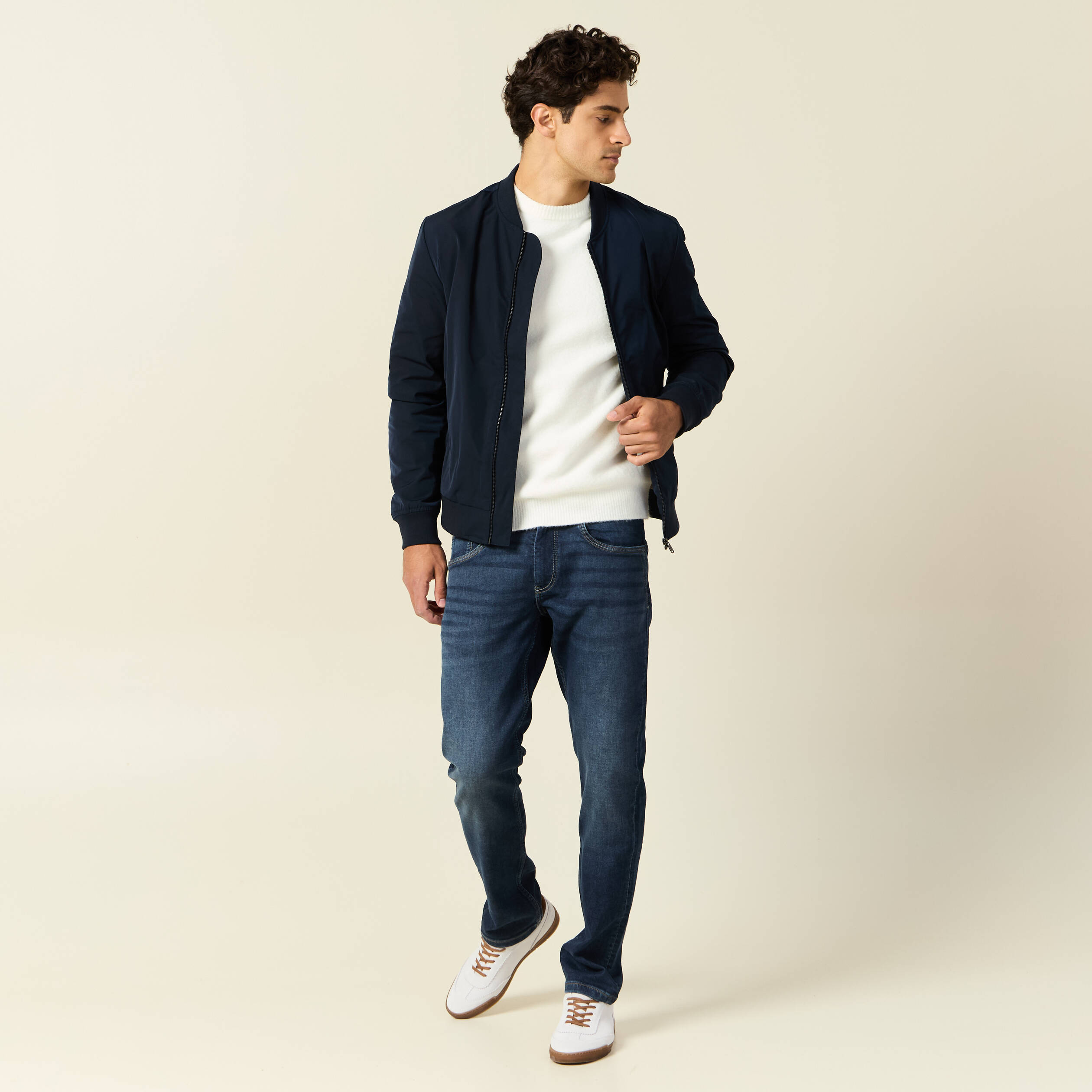 jeans straight ultra stretch denim brut homme Jeans straight ultra stretch denim brut homme
