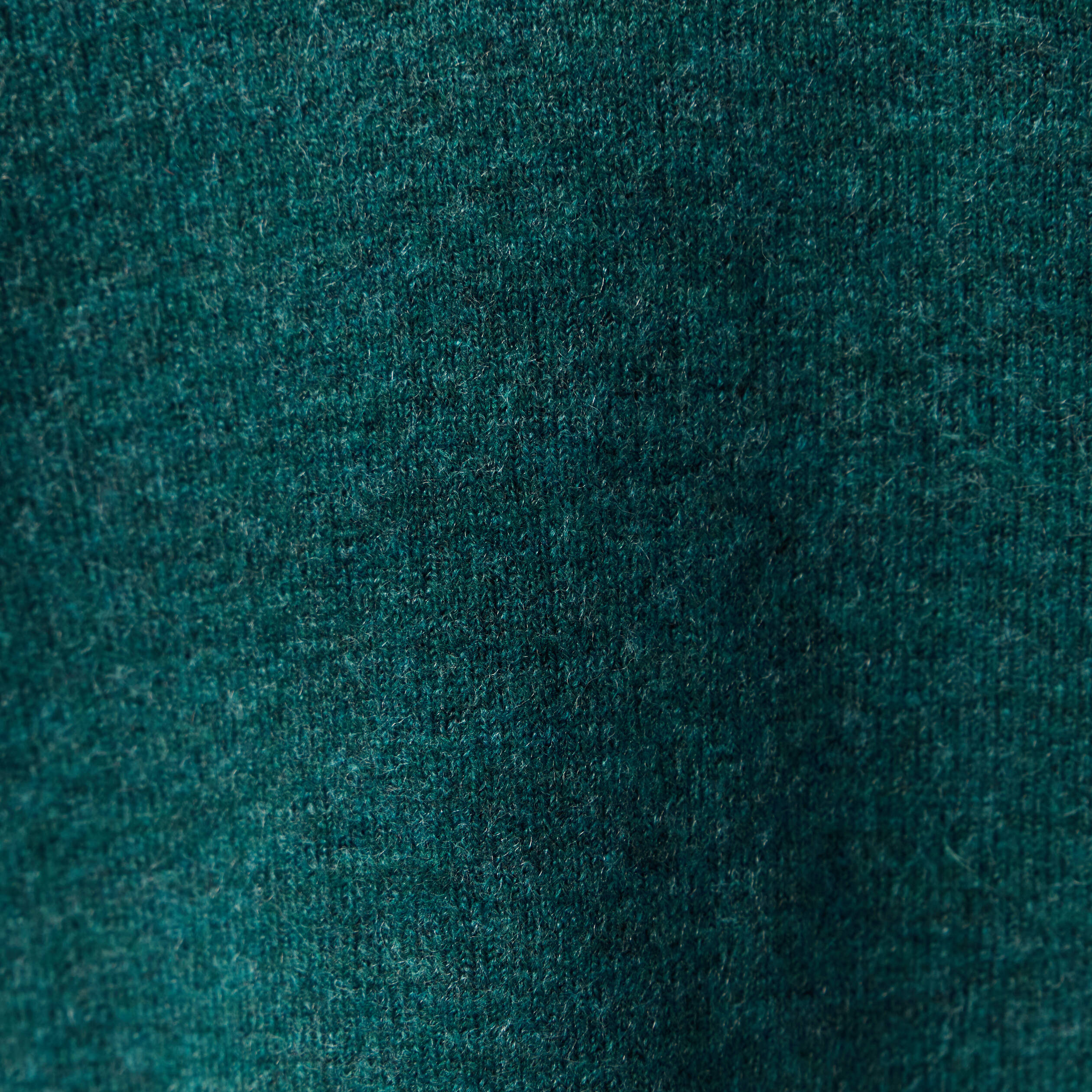 pull manches longues col en v vert fonce femme Pull manches longues col en V vert foncé femme