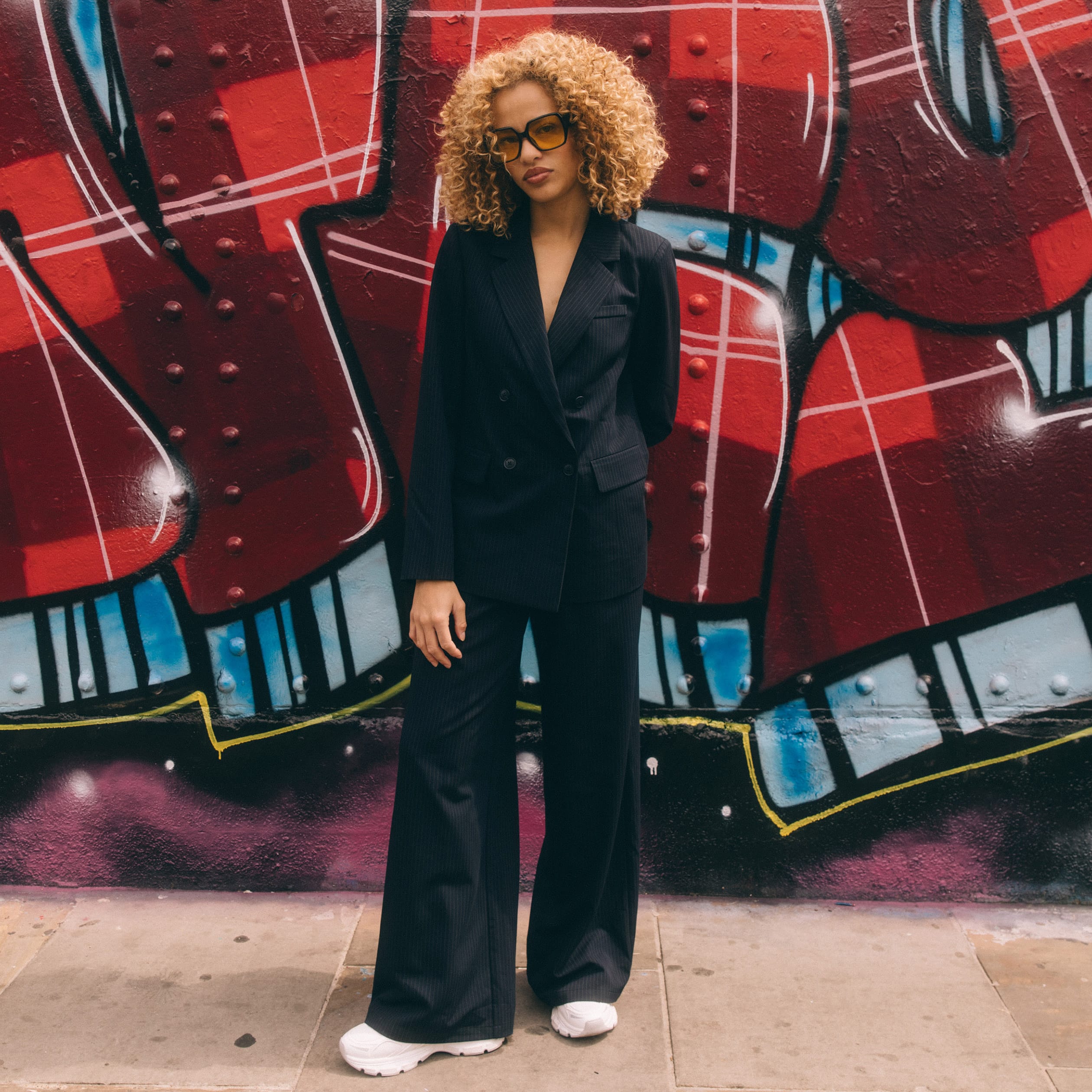 Pantalon Noir Look Pantalon Taille Haute Fluide Pantalon Large