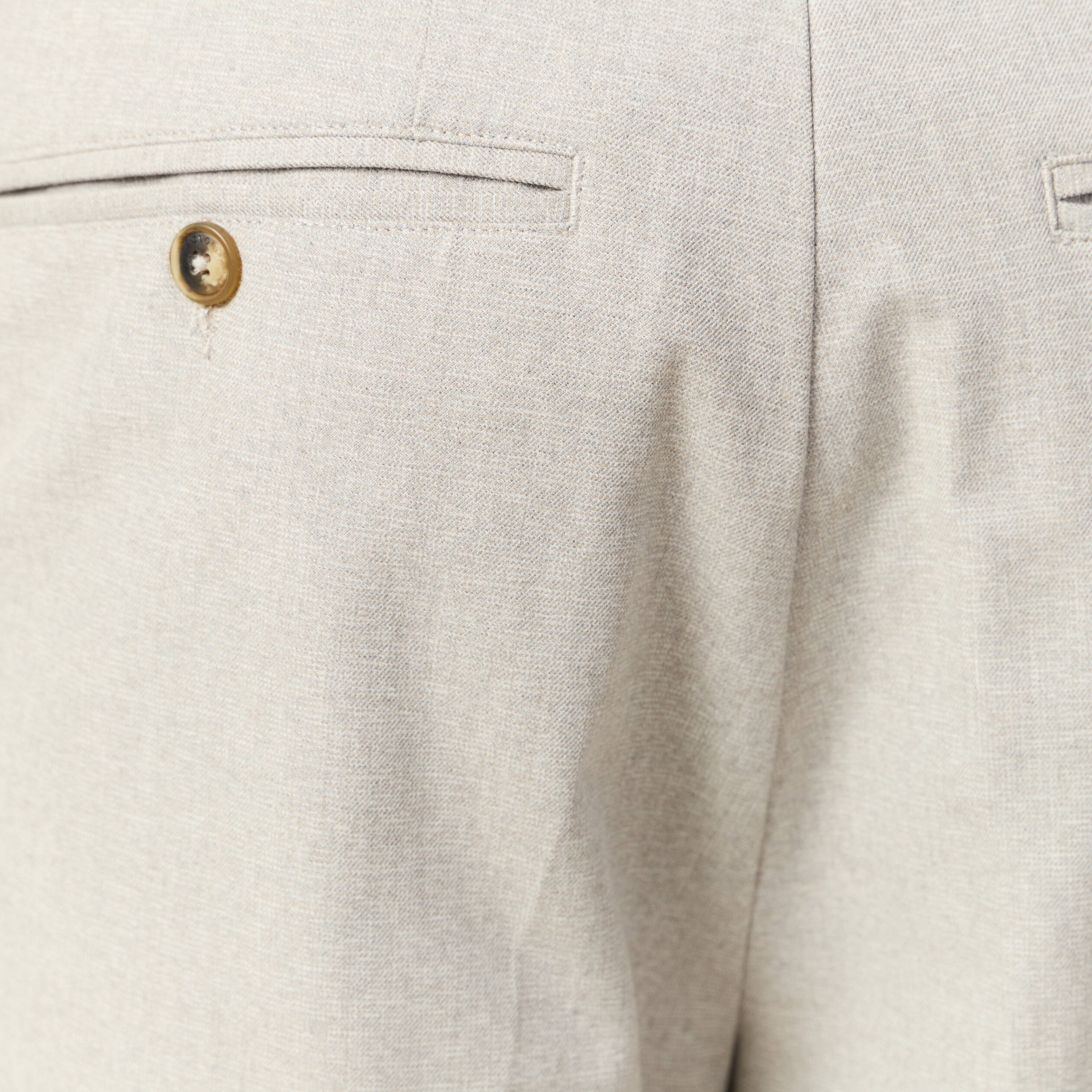 pantalon chino large a pinces beige homme Pantalon chino large à pinces beige homme