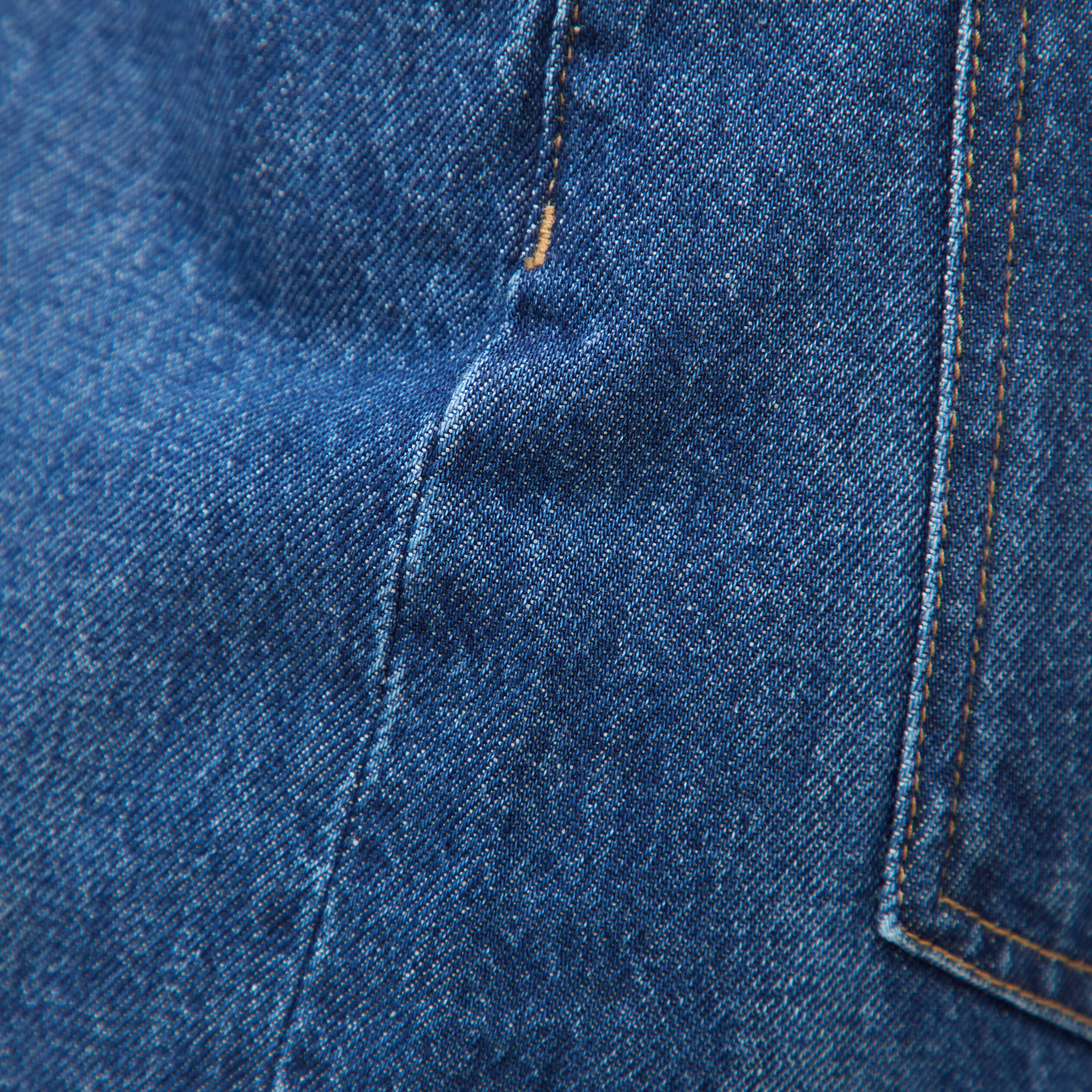 Jeans loose taille haute en coton denim stone femme