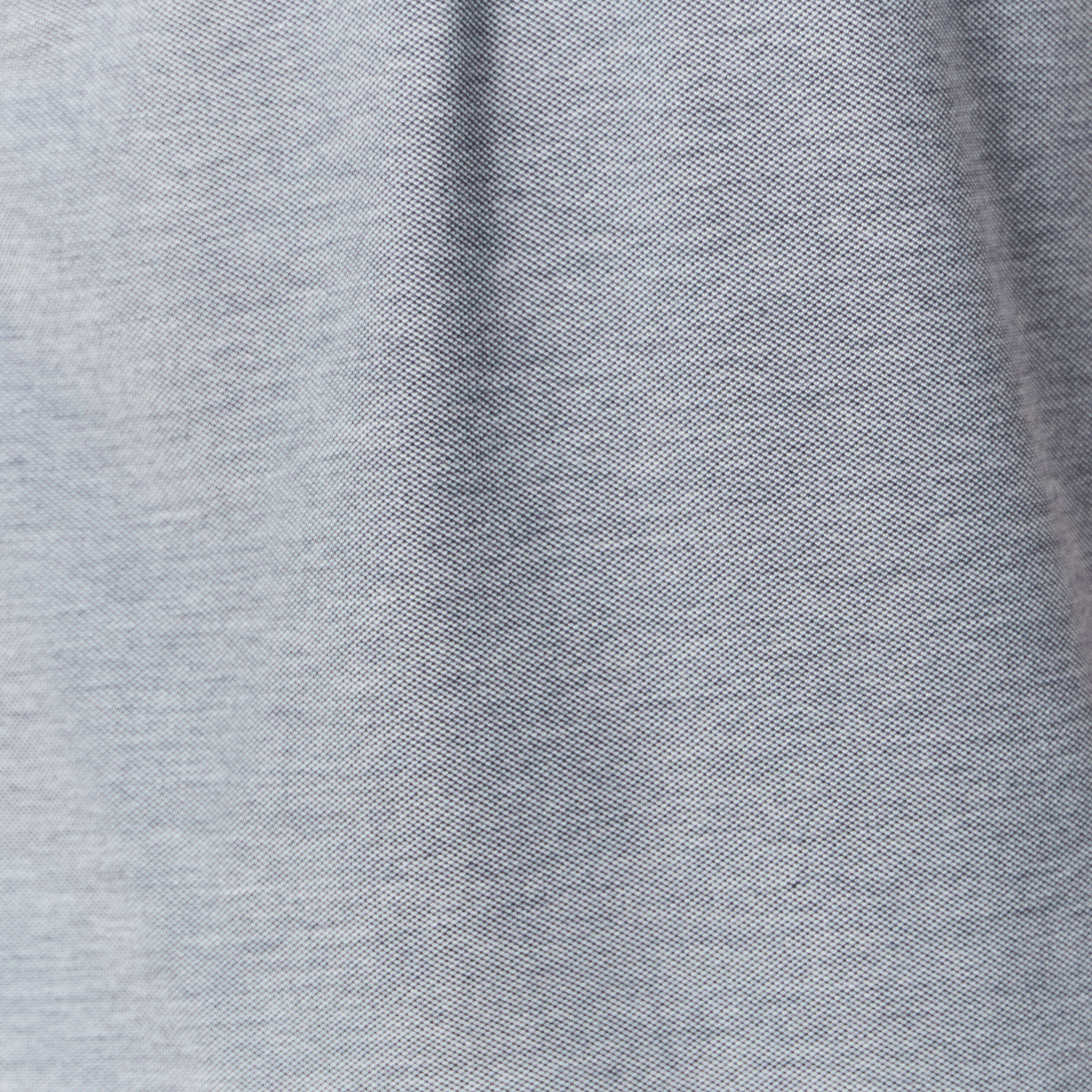 Polo cintr&eacute; manches courtes bleu marine homme