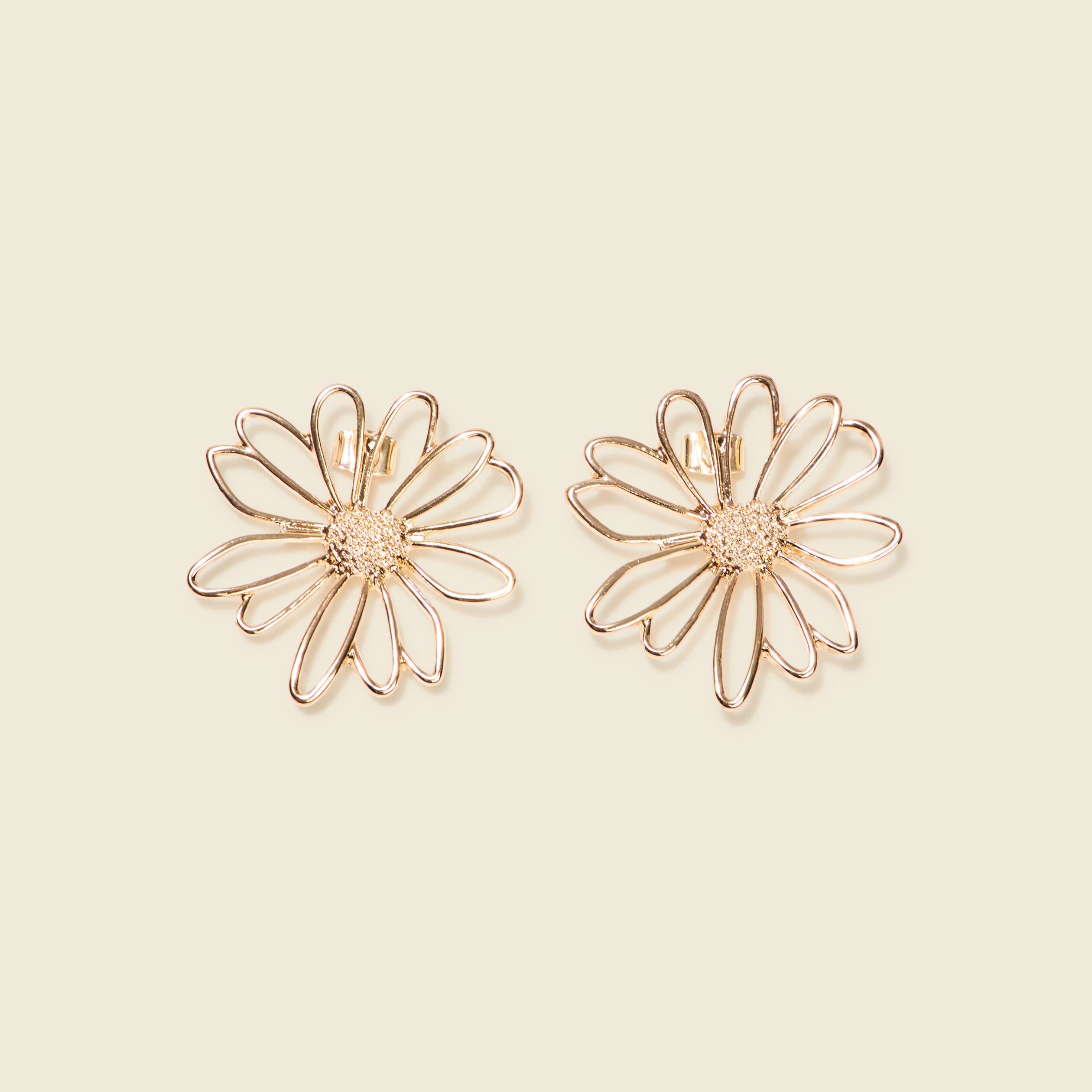 boucles doreilles clous couleur or femme Boucles d'oreilles clous couleur or femme
