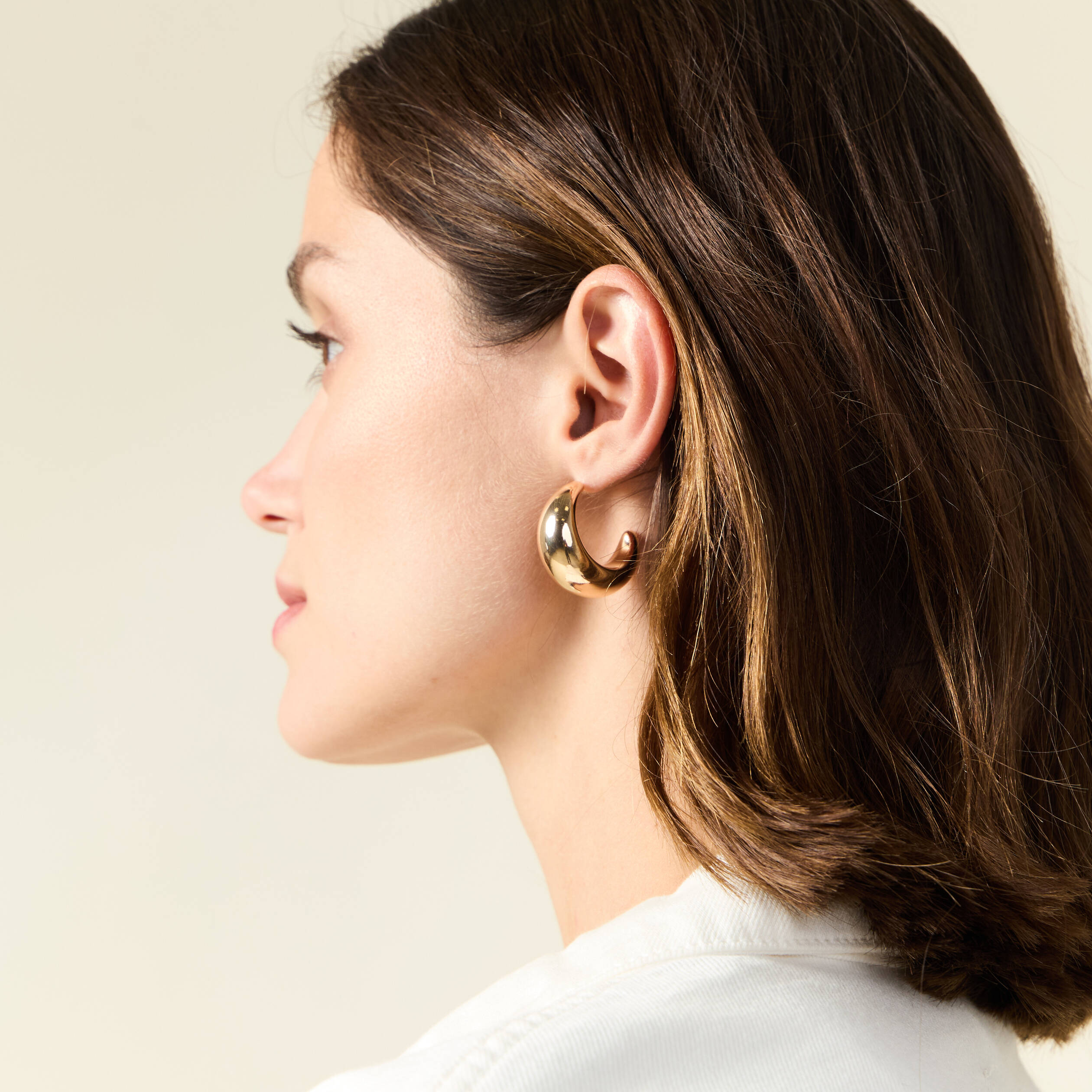 boucles doreilles creoles couleur or femme Boucles d'oreilles créoles couleur or femme