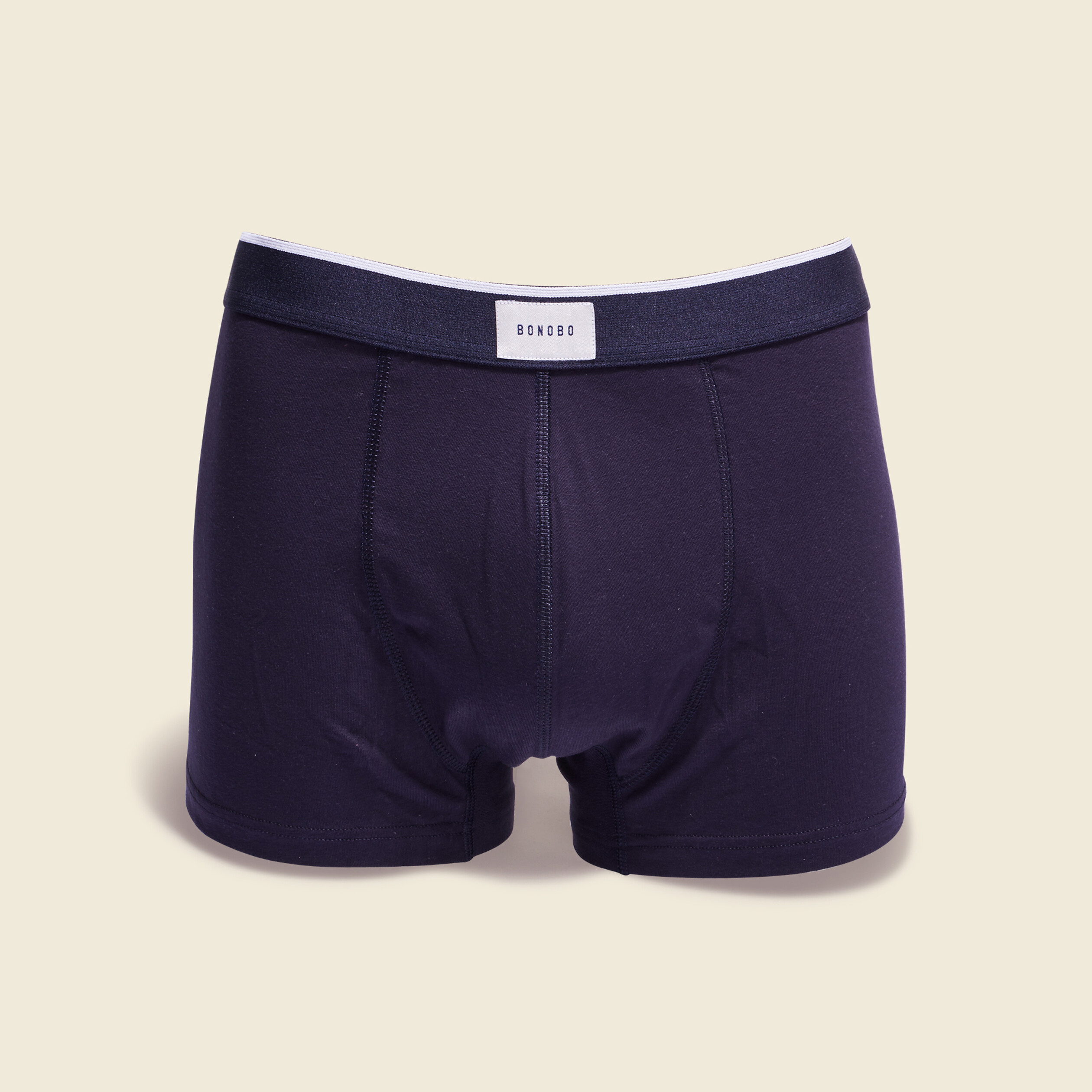 Lot 2 boxers bleu marine homme