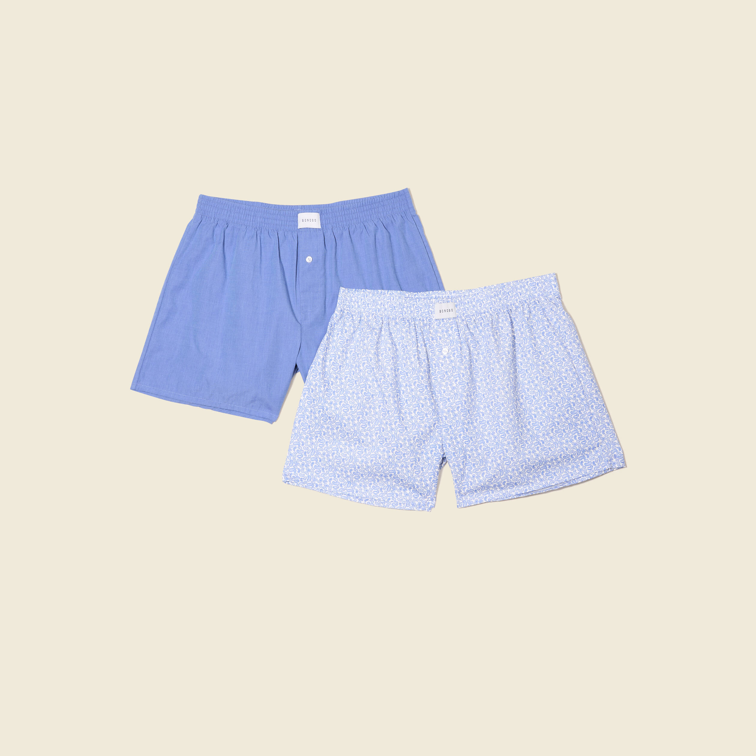 lot 2 calecons bleu fonce homme Lot 2 caleçons bleu foncé homme