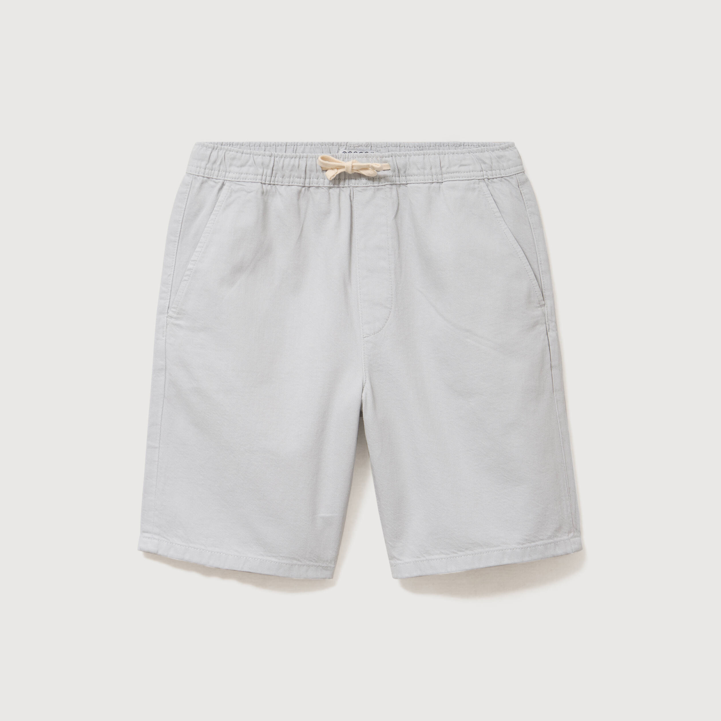 Bermuda en coton gris clair homme