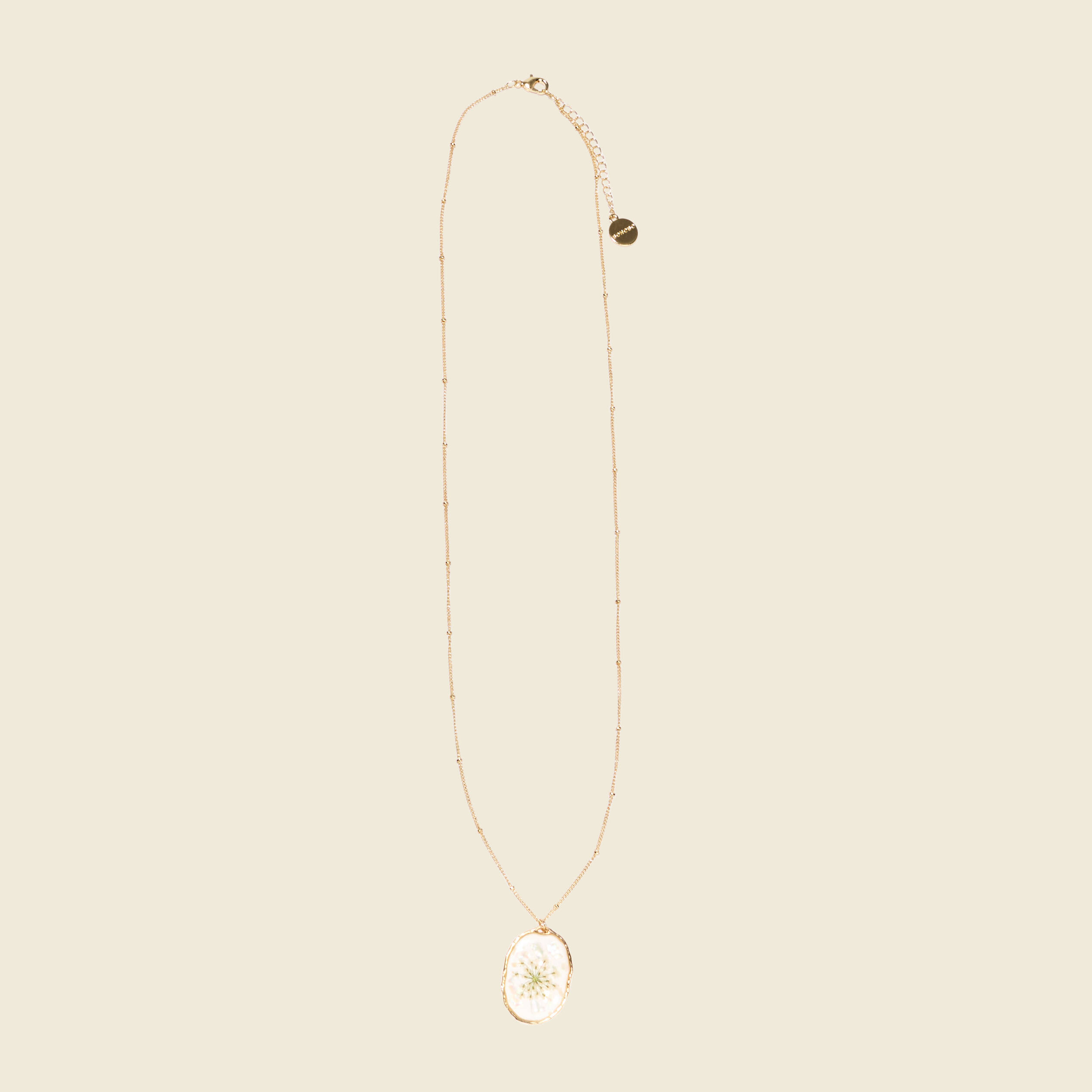 collier pendentif resine couleur or femme Collier pendentif résine couleur or femme