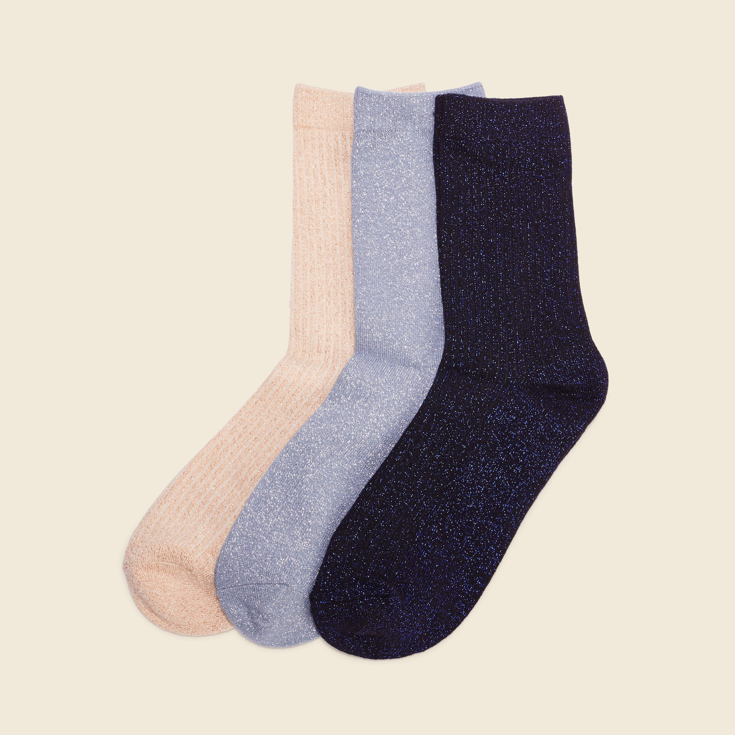 Lot 3 paires chaussettes multicolore femme