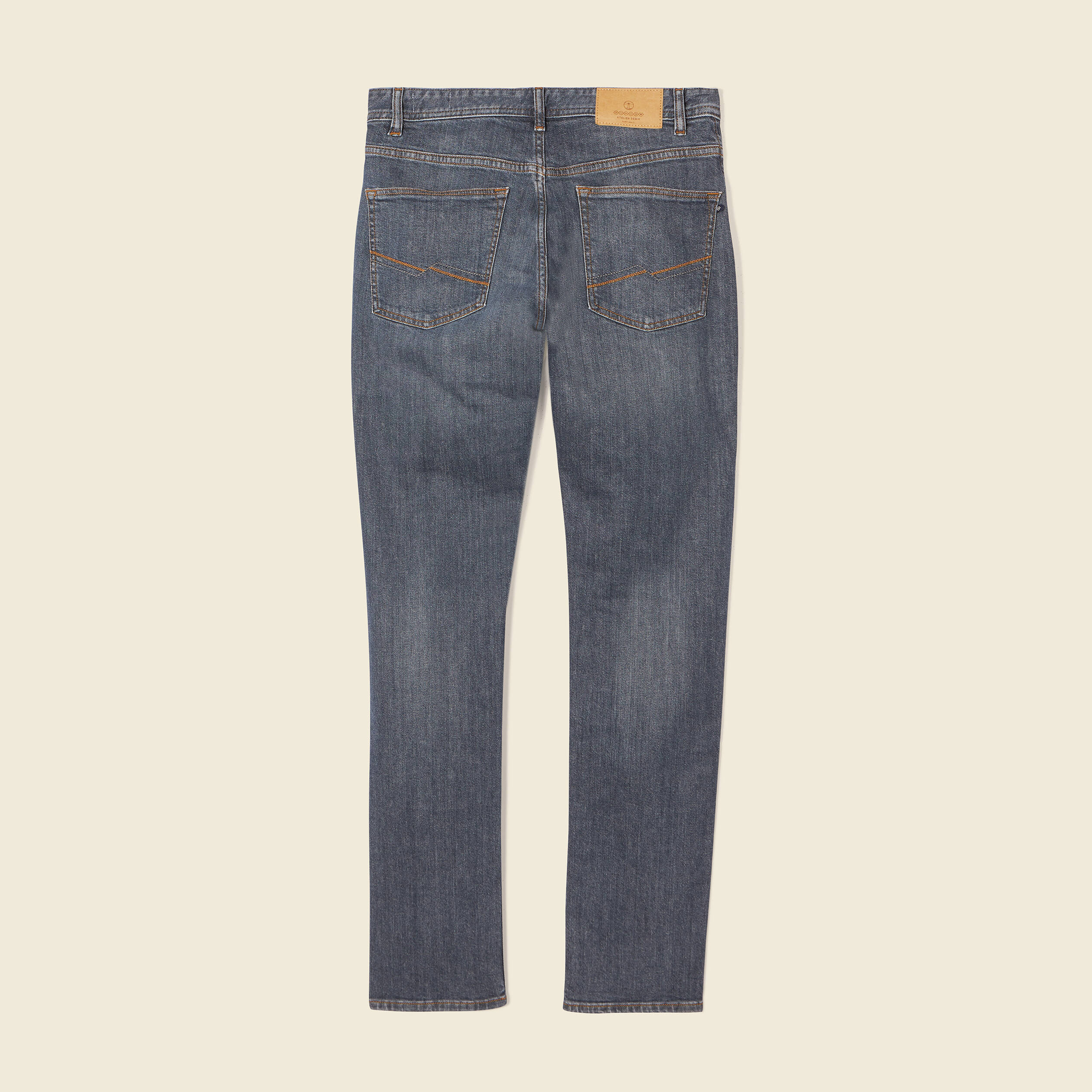 jeans straight denim dirty homme Jeans straight denim dirty homme