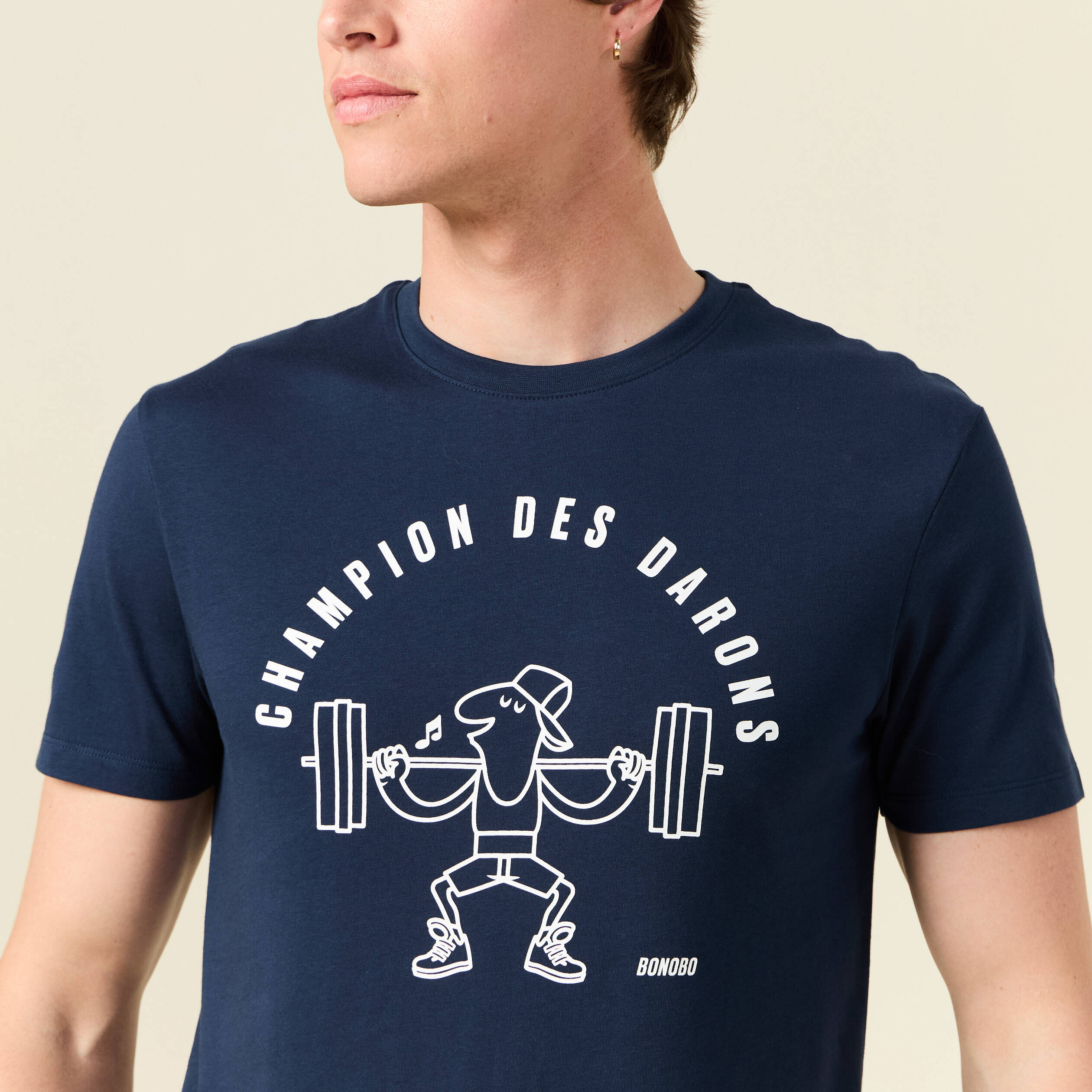 T-shirt Manches Courtes Tennessee River - Bleu Marine - Taille L - Unisexe Grand - Occasion