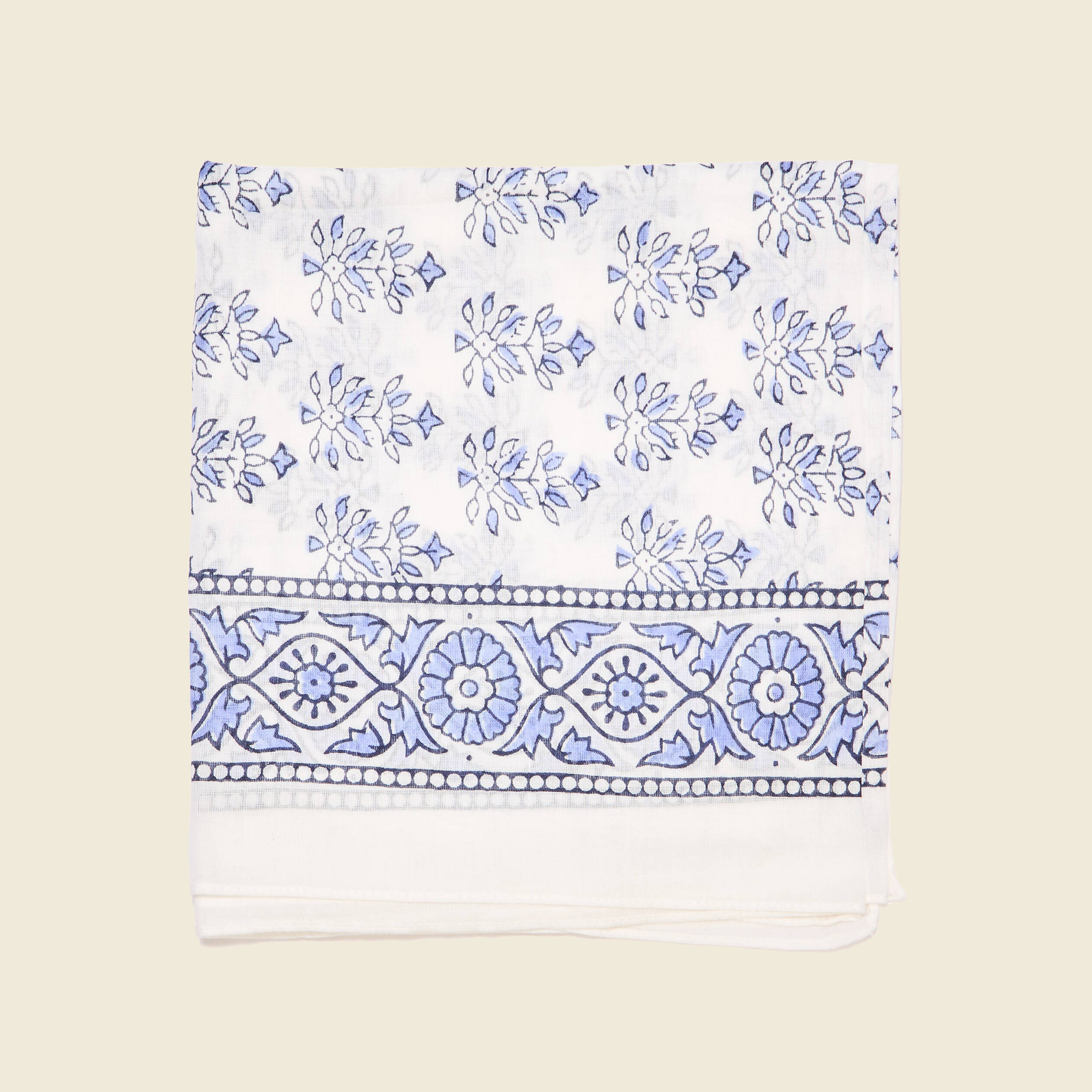 Foulard bleu femme