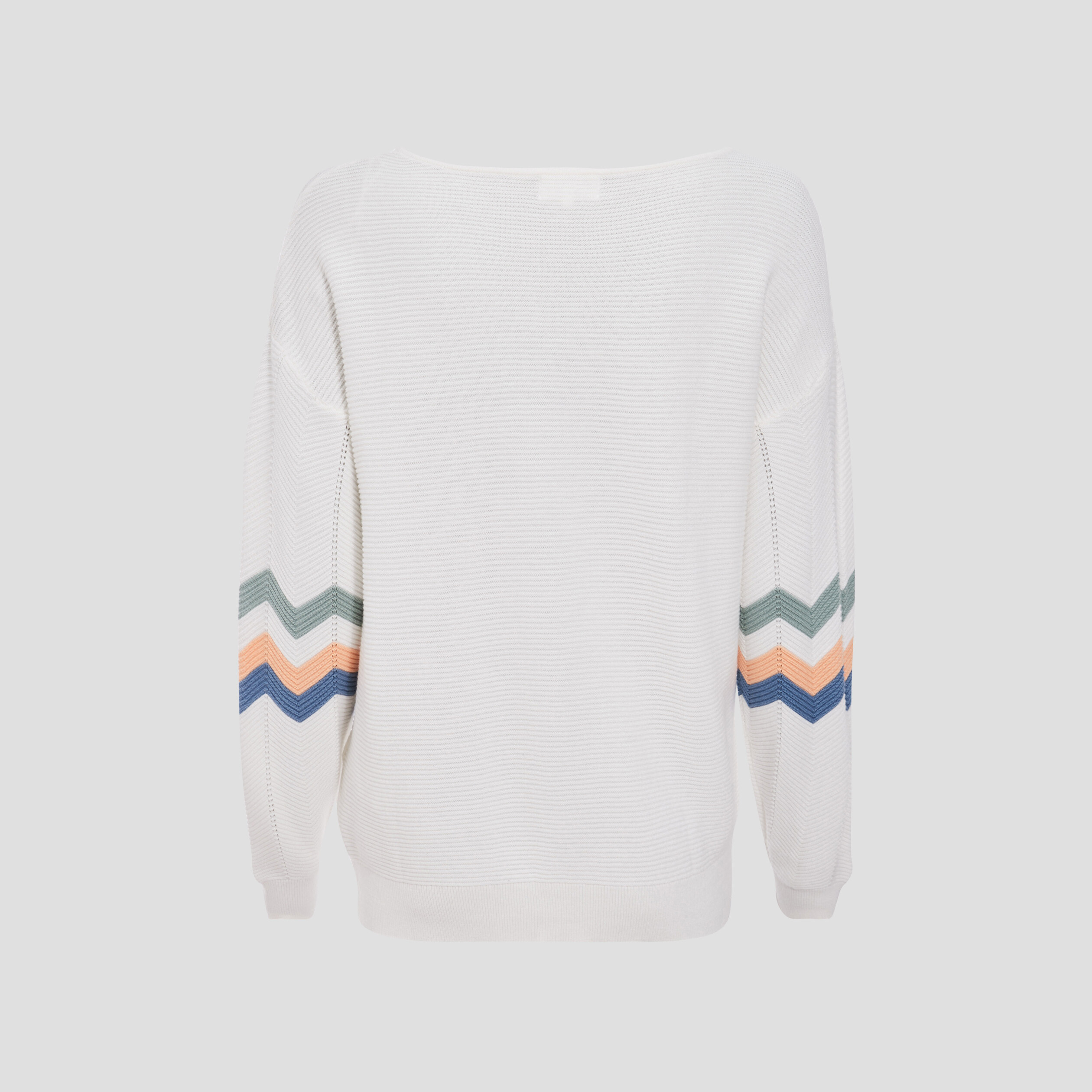 Pull manches longues ecru femme