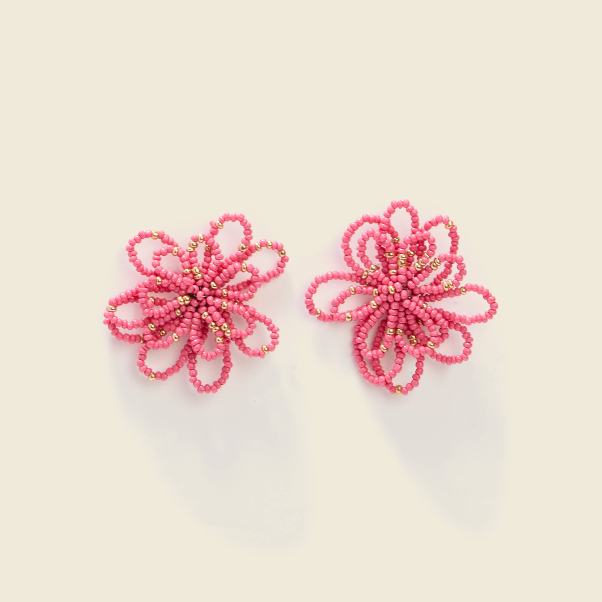 Boucles d'oreilles rose femme