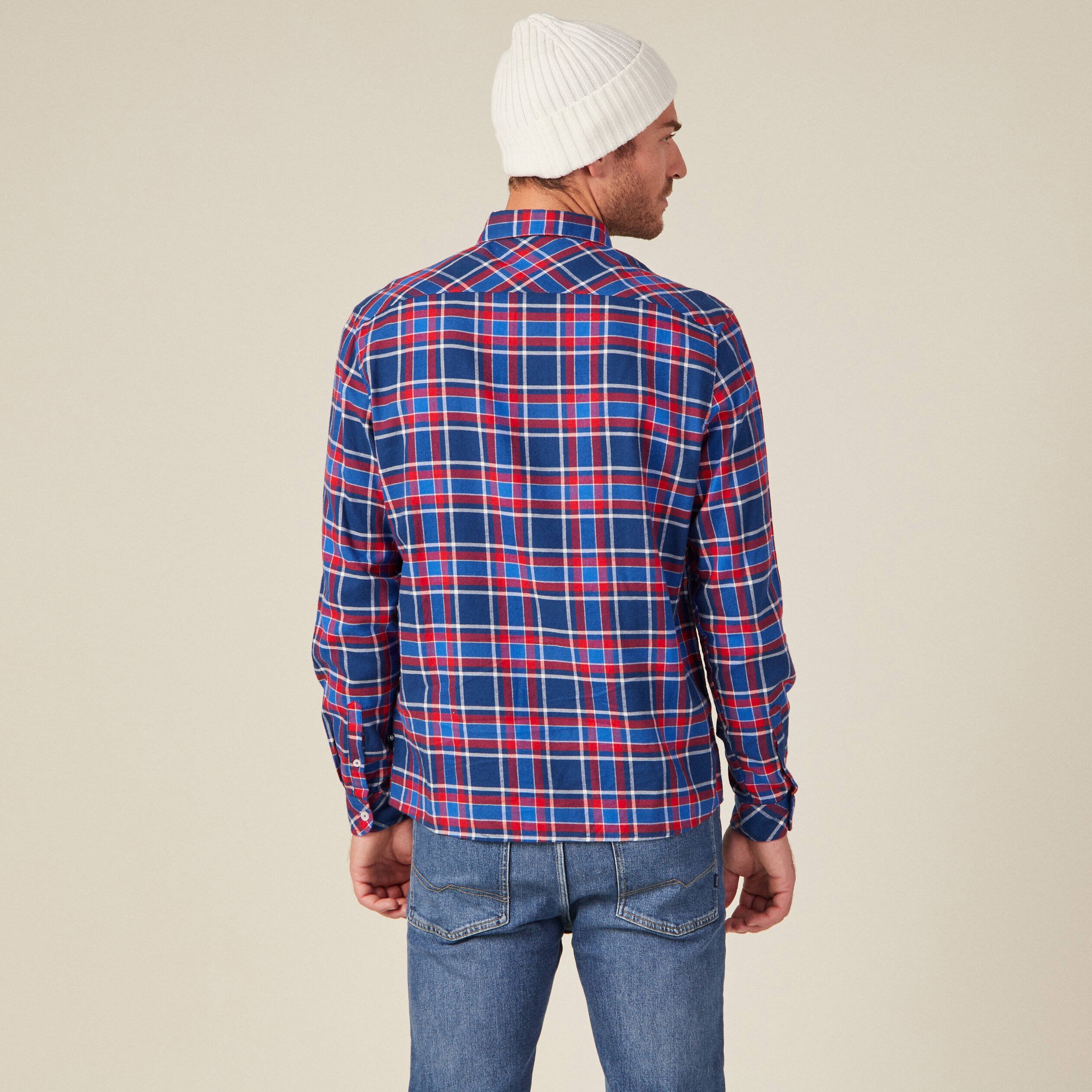 chemise manches longues bleu electrique homme Chemise manches longues bleu electrique homme