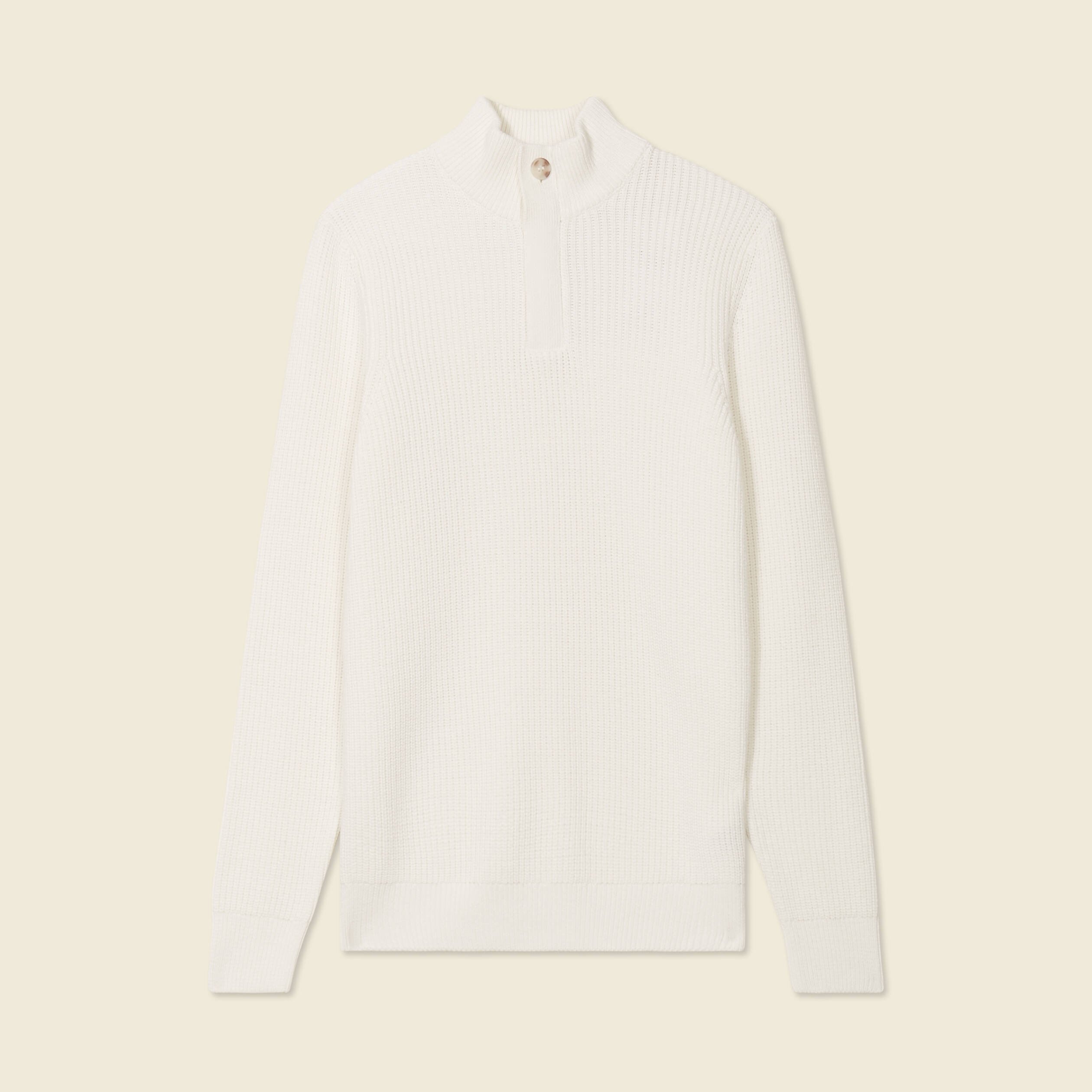 pull manches longues ecru homme Pull manches longues ecru homme