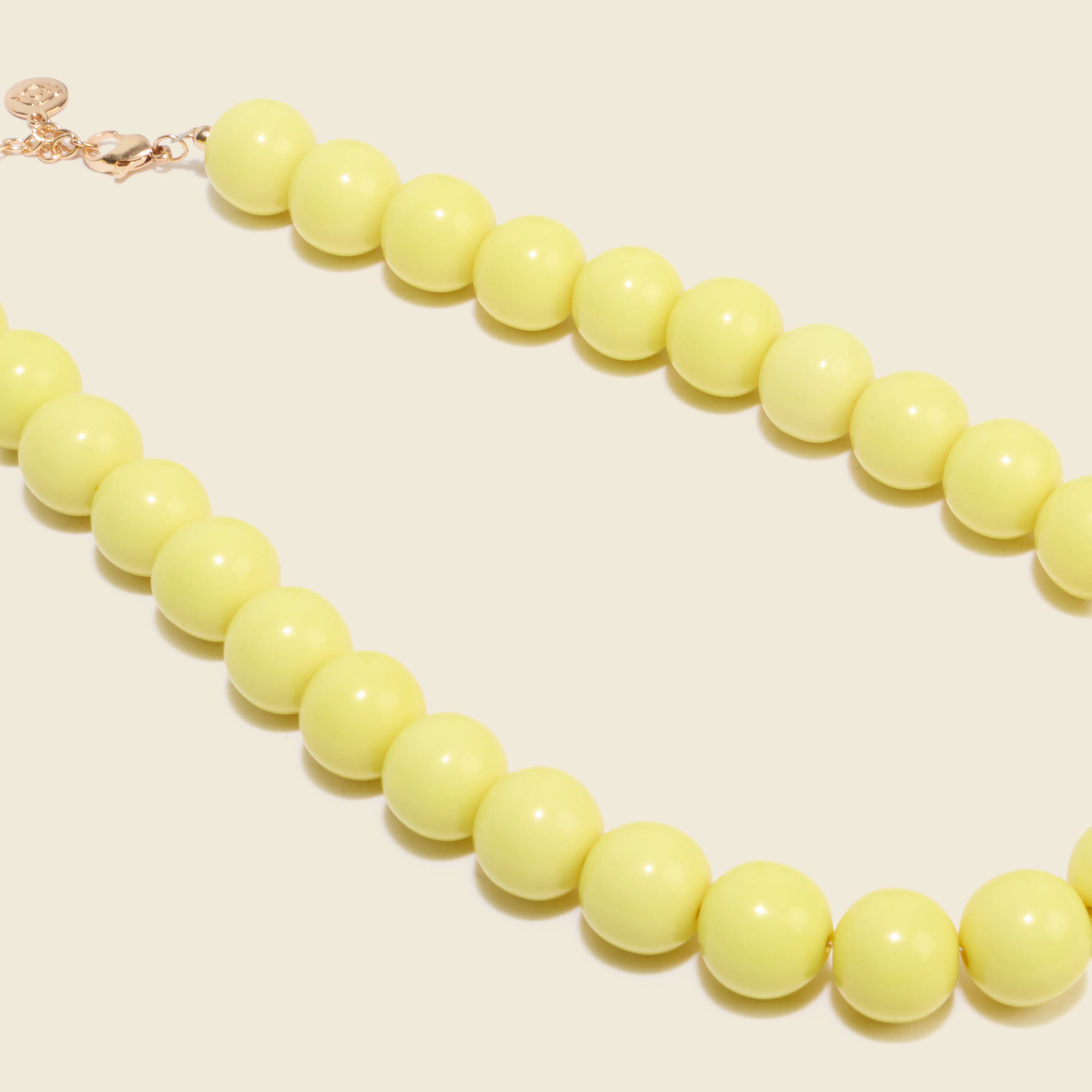 Collier jaune femme