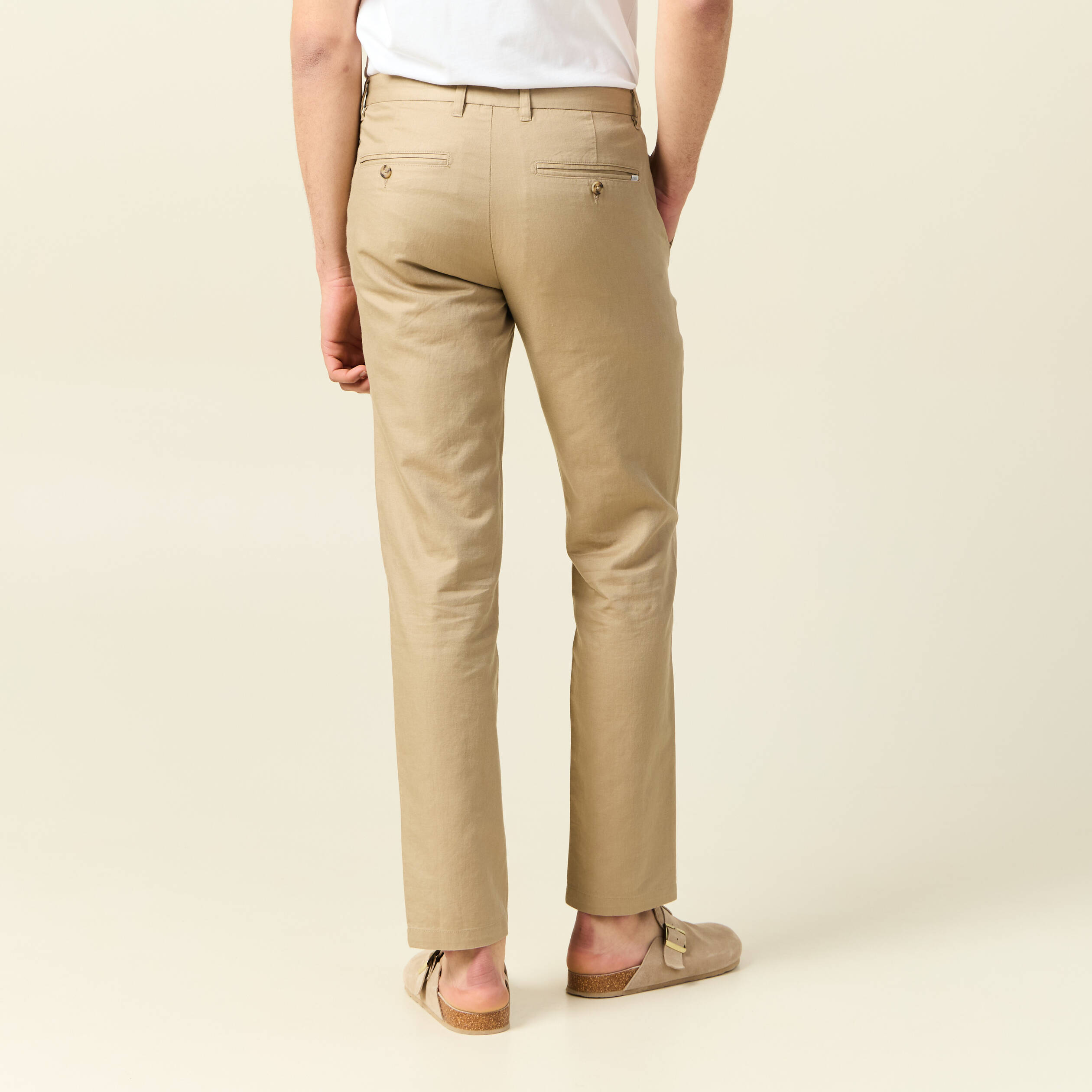 pantalon chino taupe homme Pantalon chino taupe homme