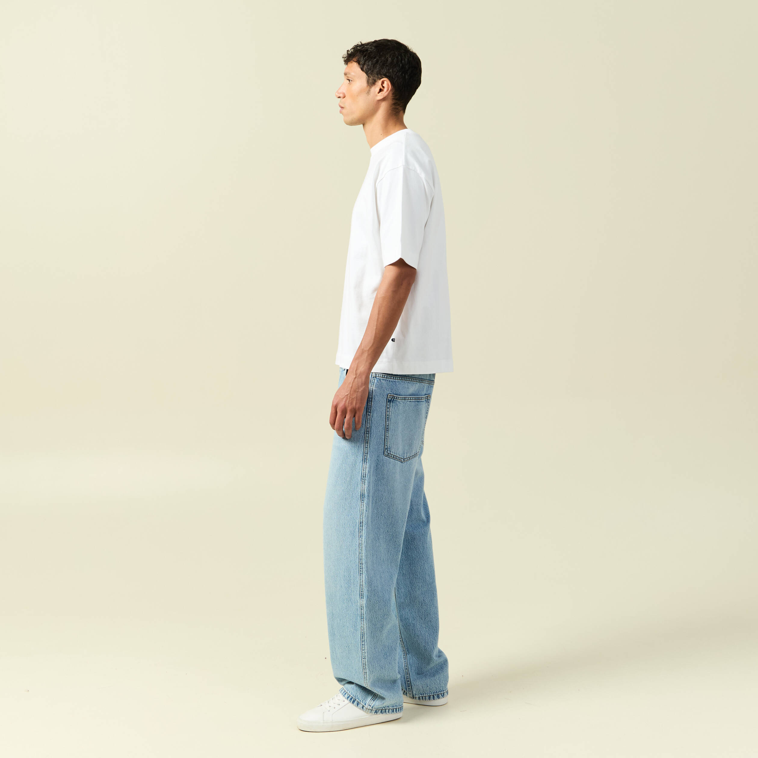 T-shirt en coton blanc homme