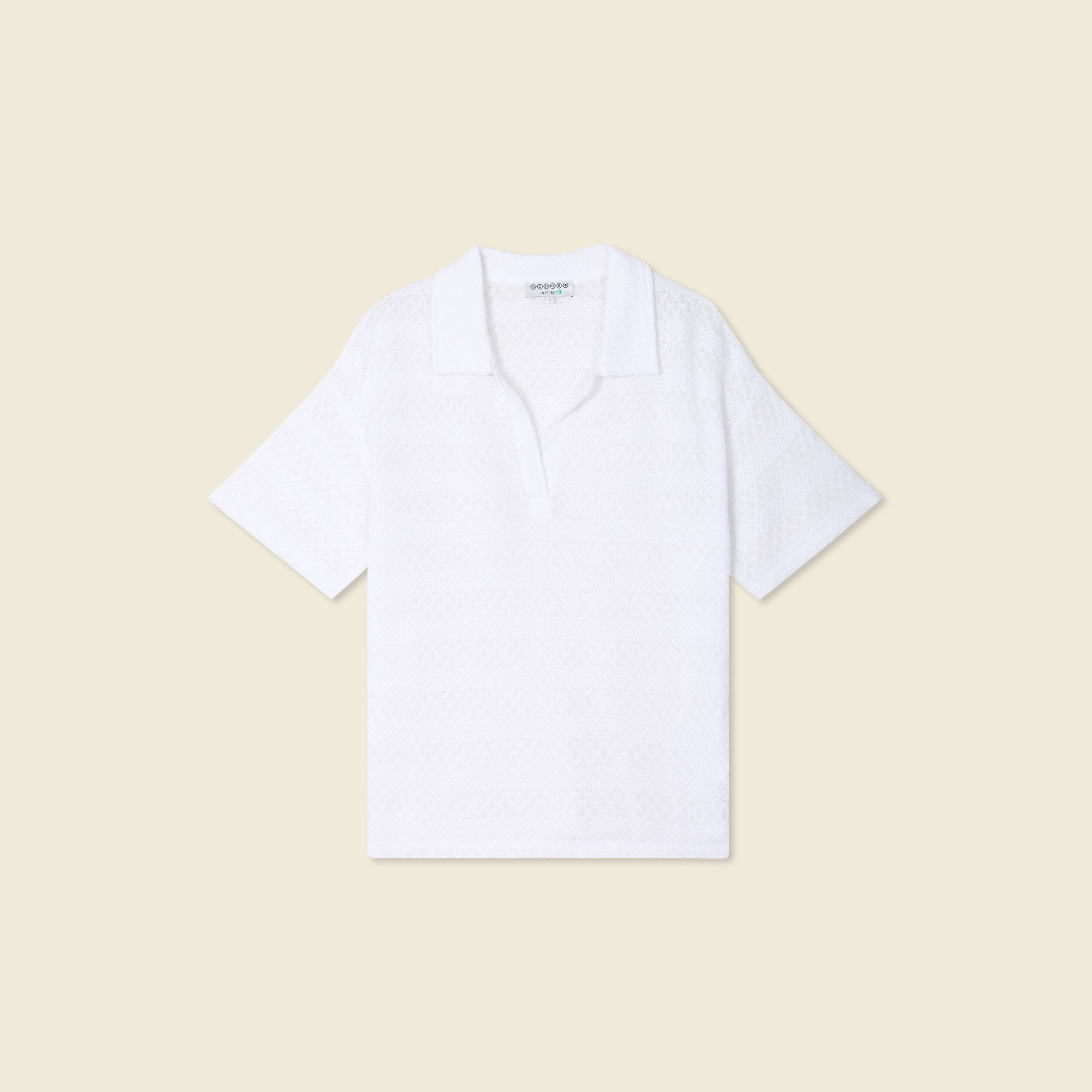 T-shirt manches courtes blanc femme
