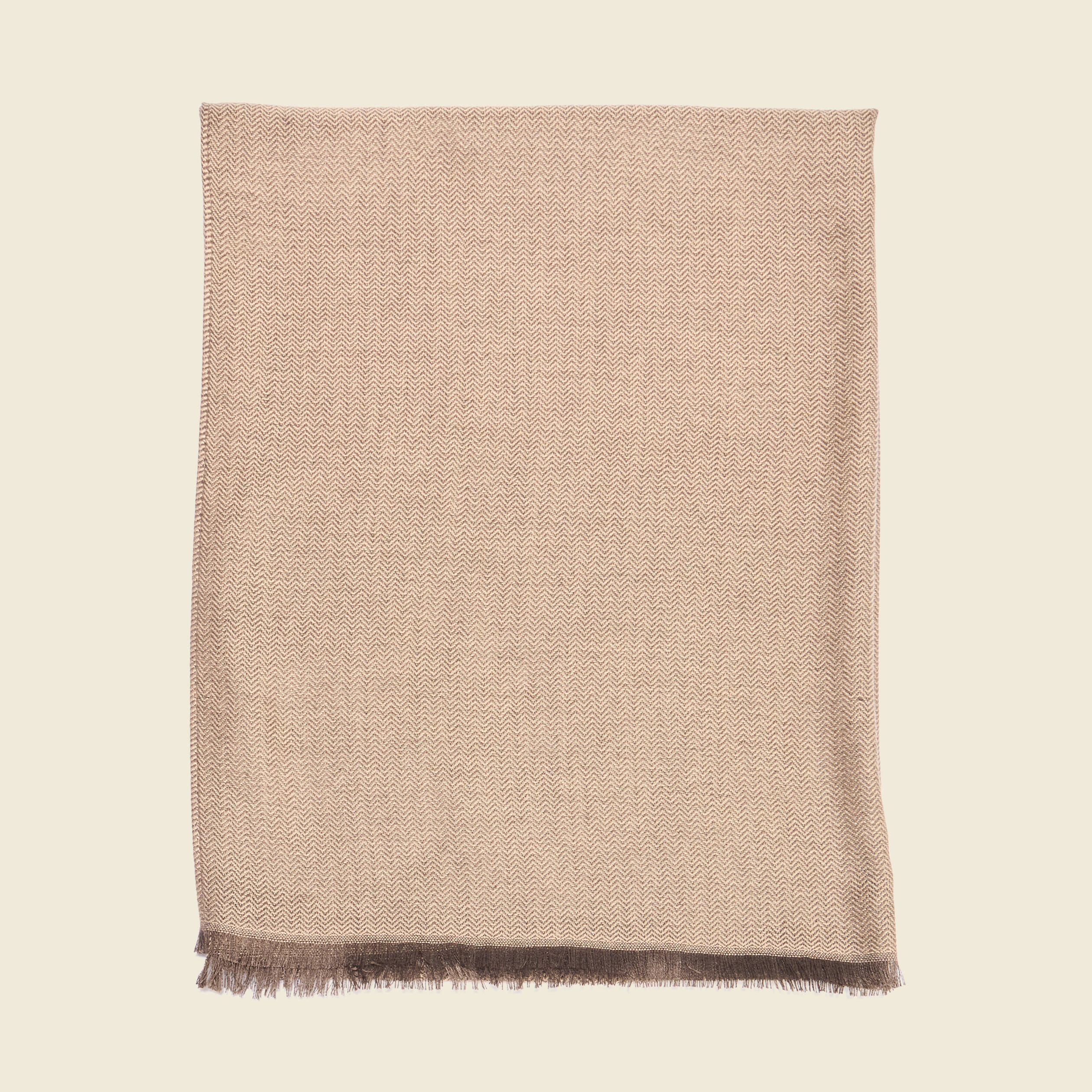 Foulard marron fonc&eacute; homme