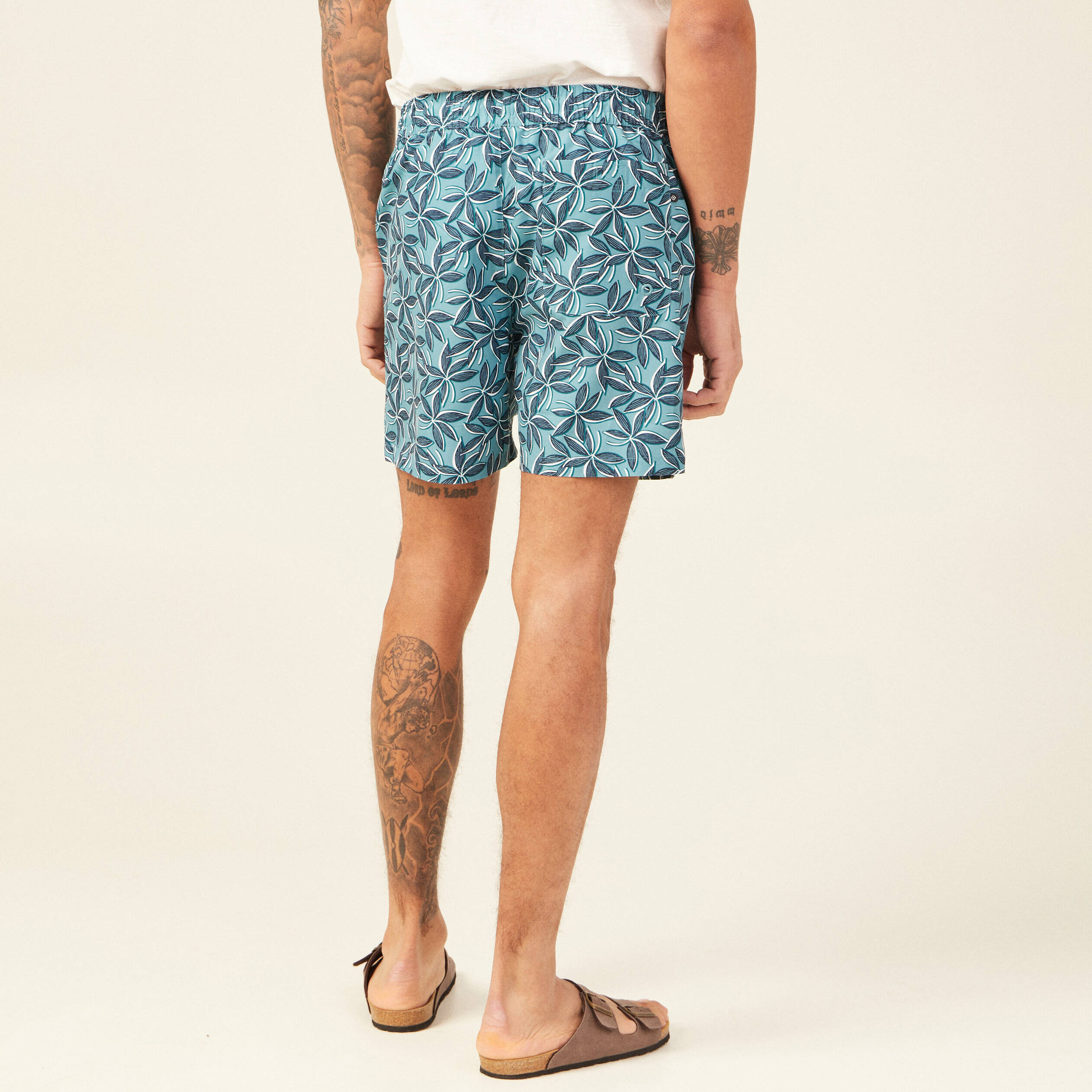 short de bain bleu petrole homme Short de bain bleu pétrole homme