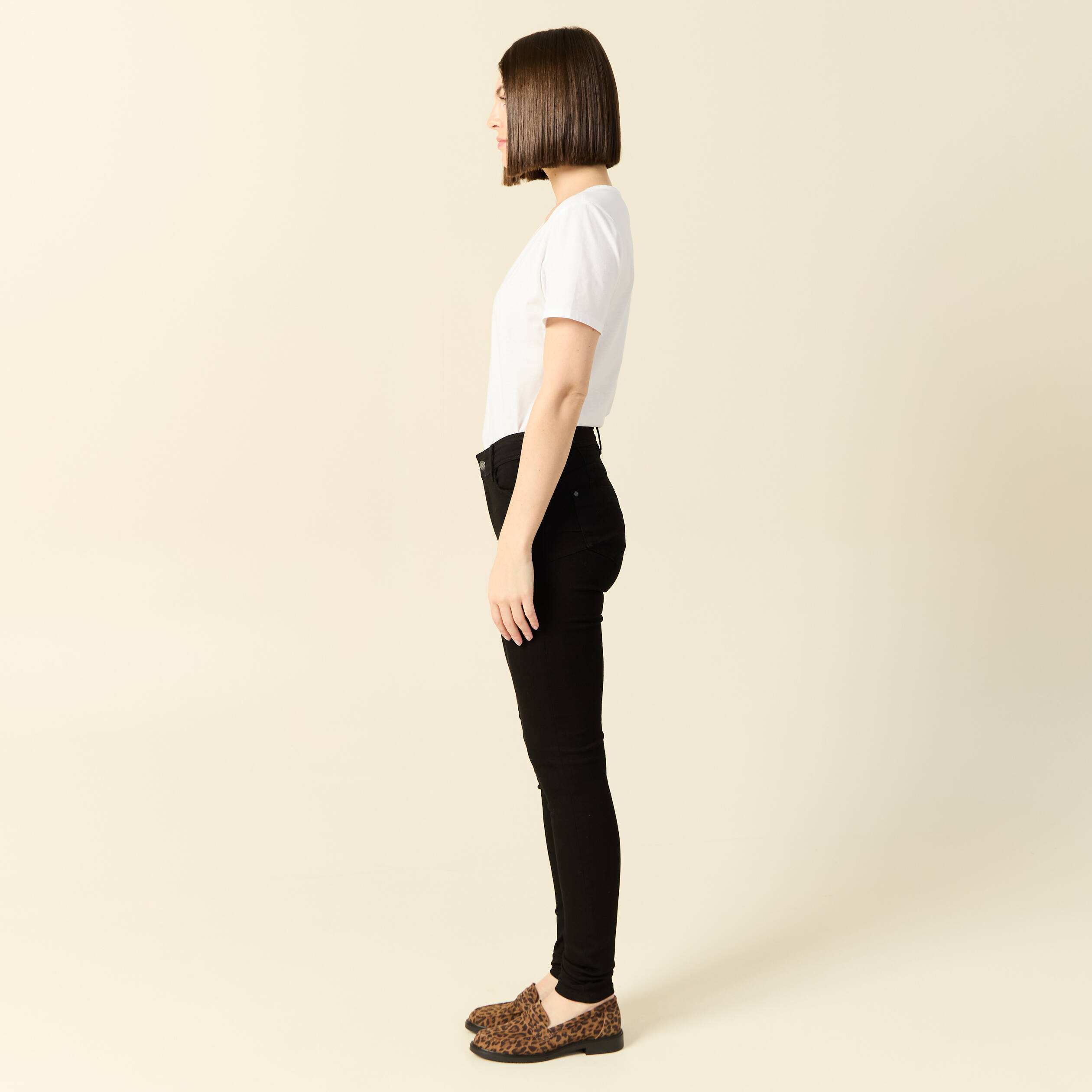jeans marylin skinny push up denim noir femme Jeans Marylin - skinny push up denim noir femme