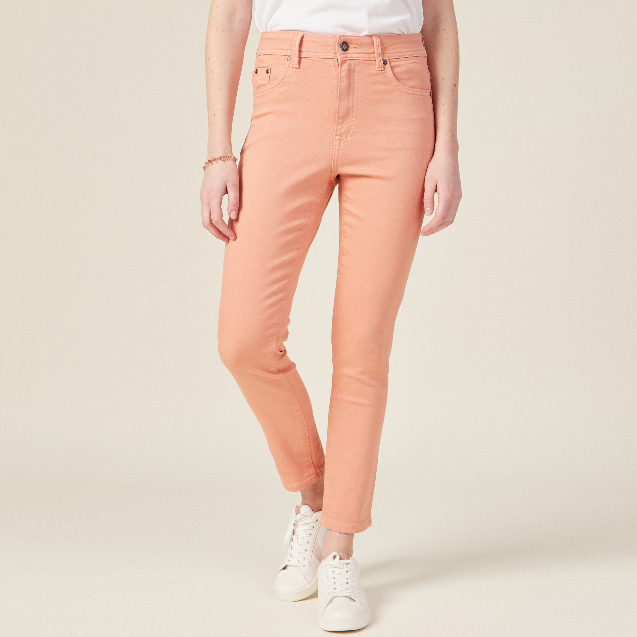 Pantalon rose clair clearance femme