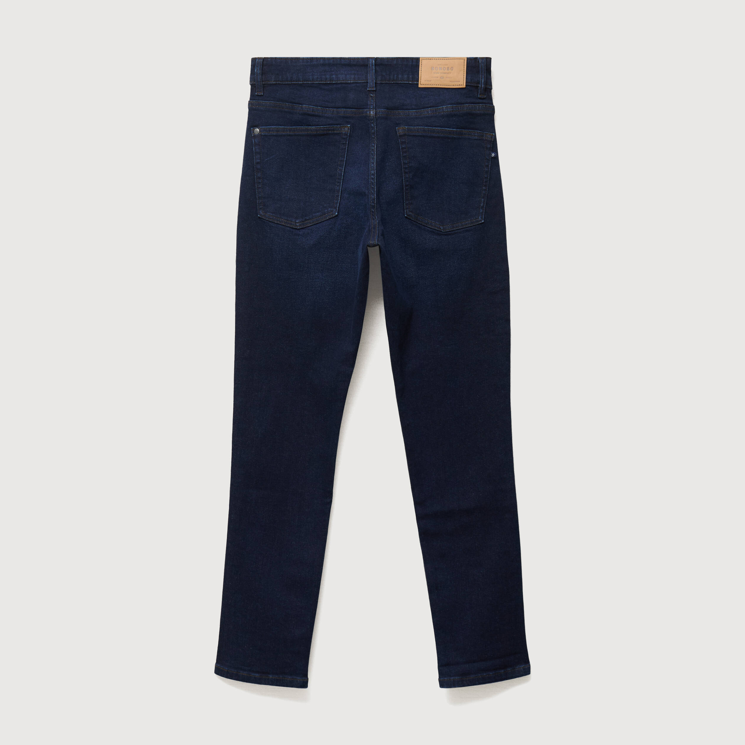 Jeans slim longueur 32 denim brut homme