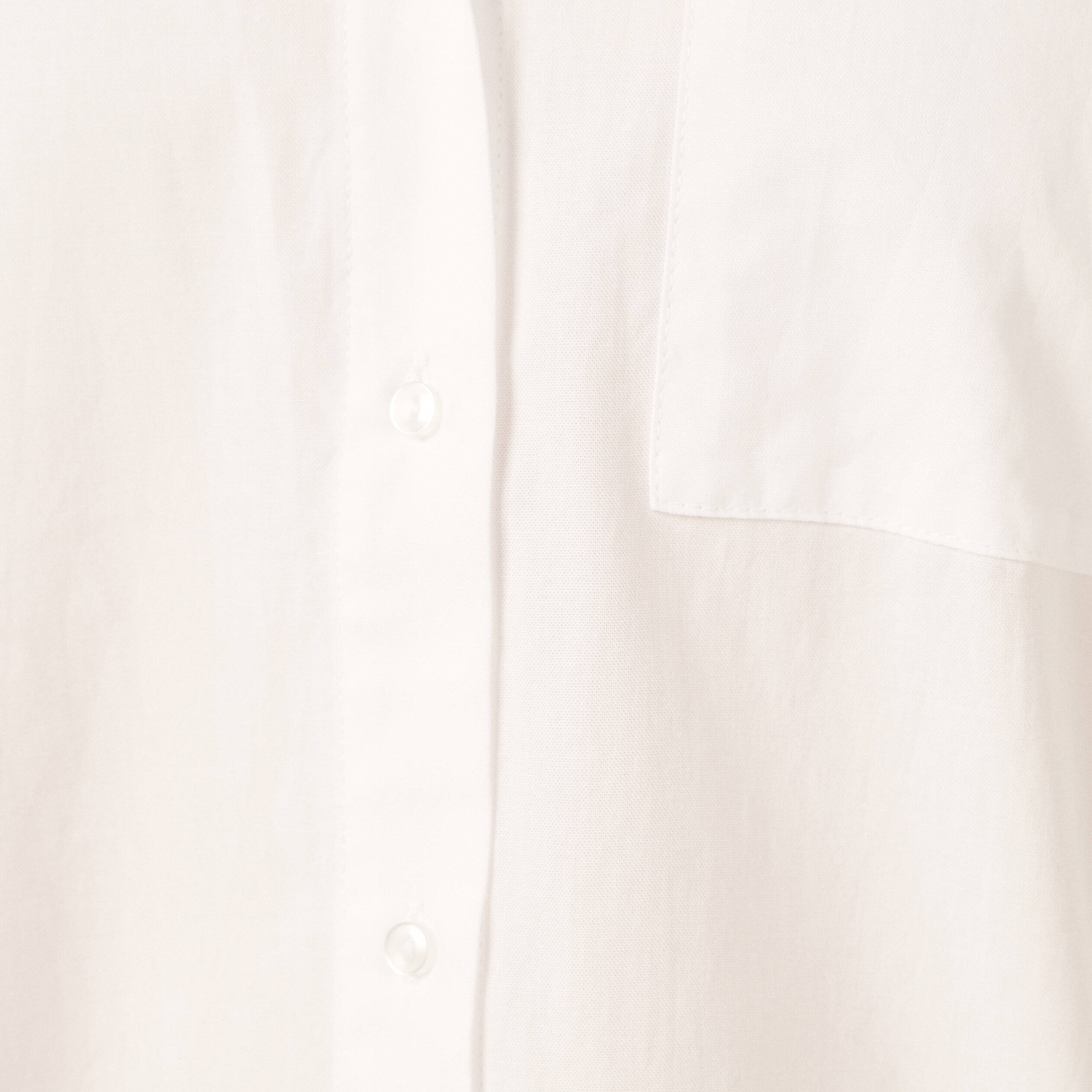 Chemise manches longues blanc femme