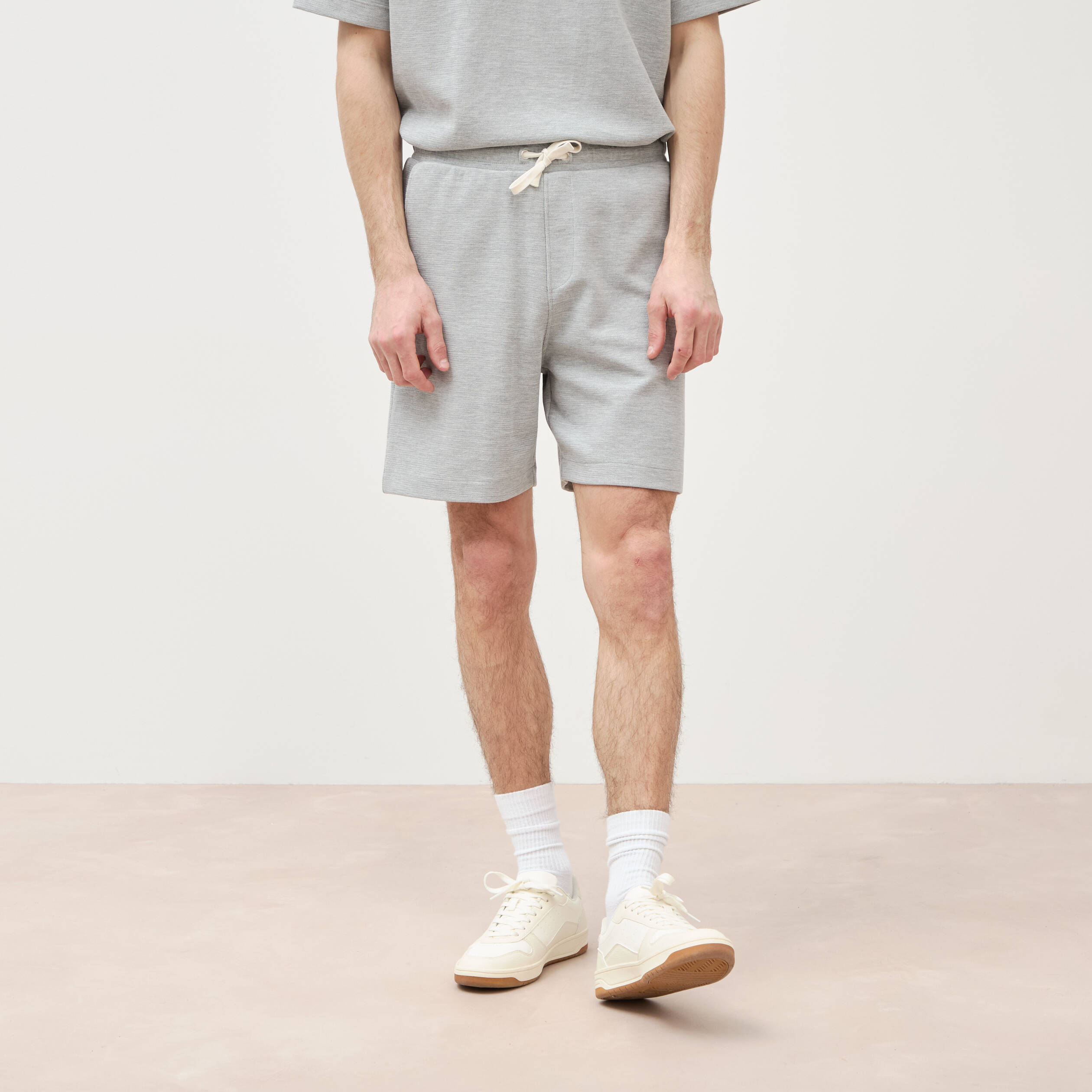 Short gris homme