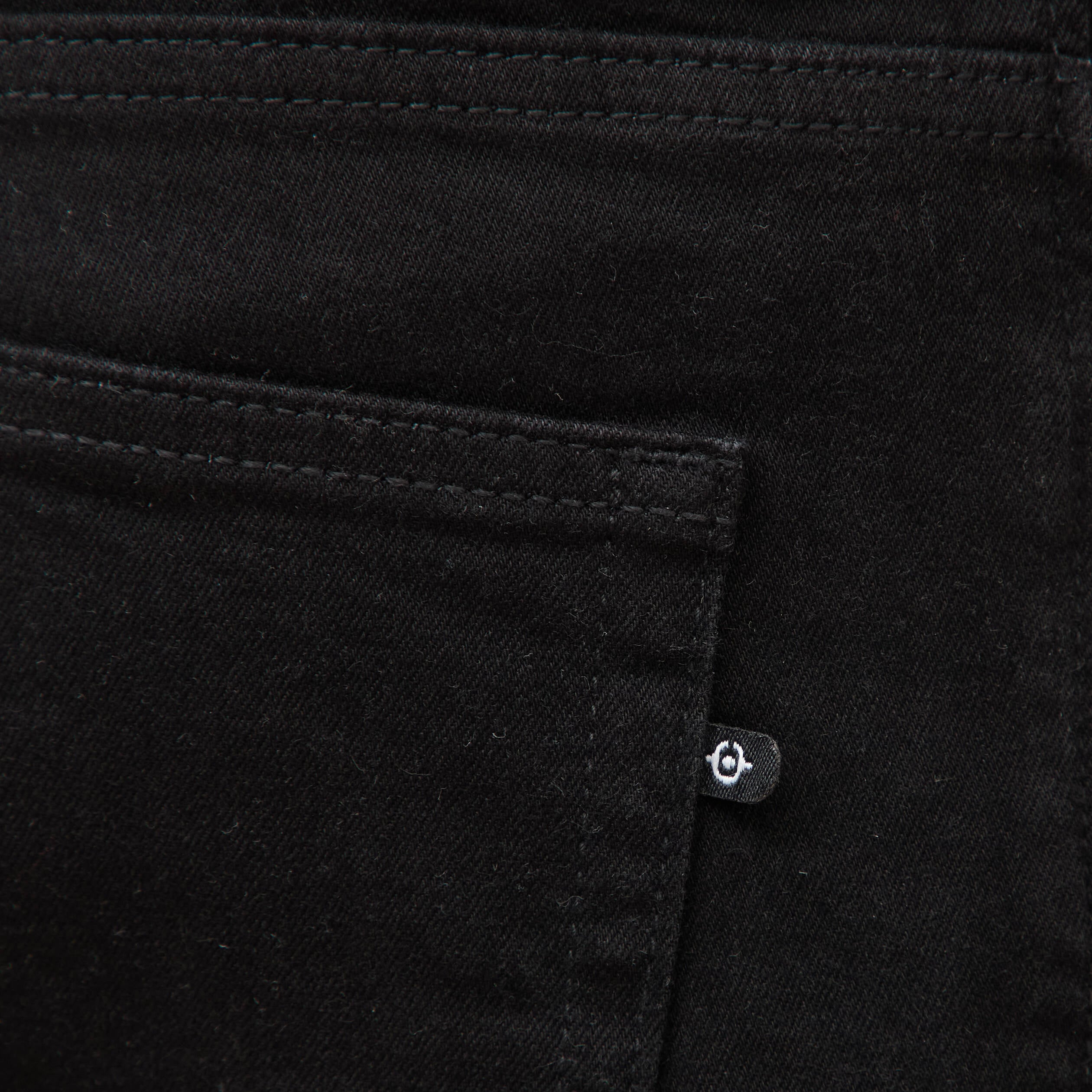 Jeans slim longueur 30 denim noir homme