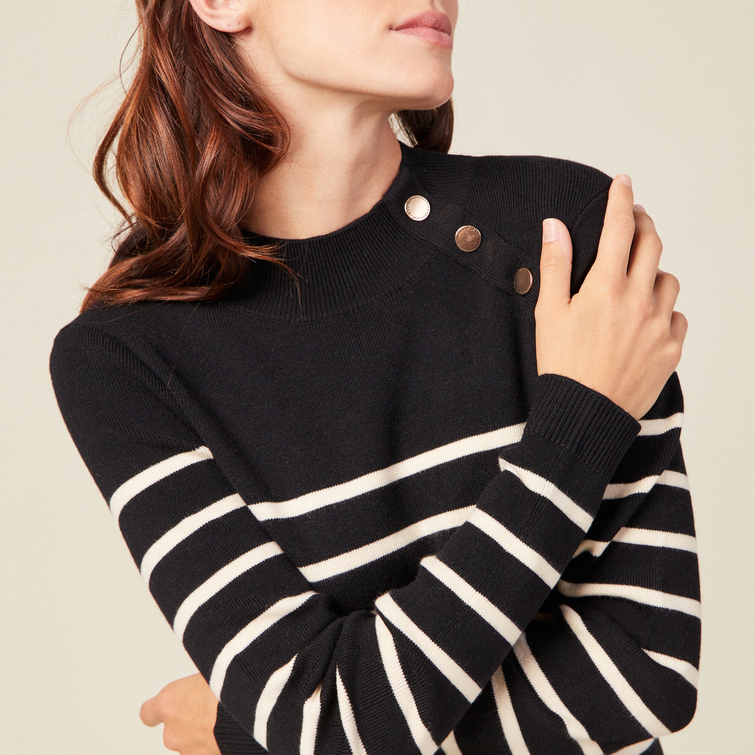 robe pull eco responsable noir femme Robe pull éco-responsable noir femme