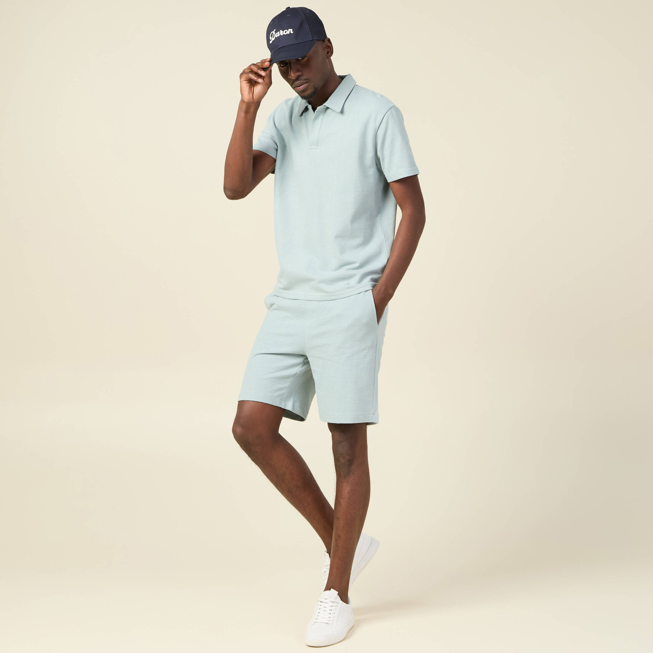 polo manches courtes bleu gris homme Polo manches courtes bleu gris homme