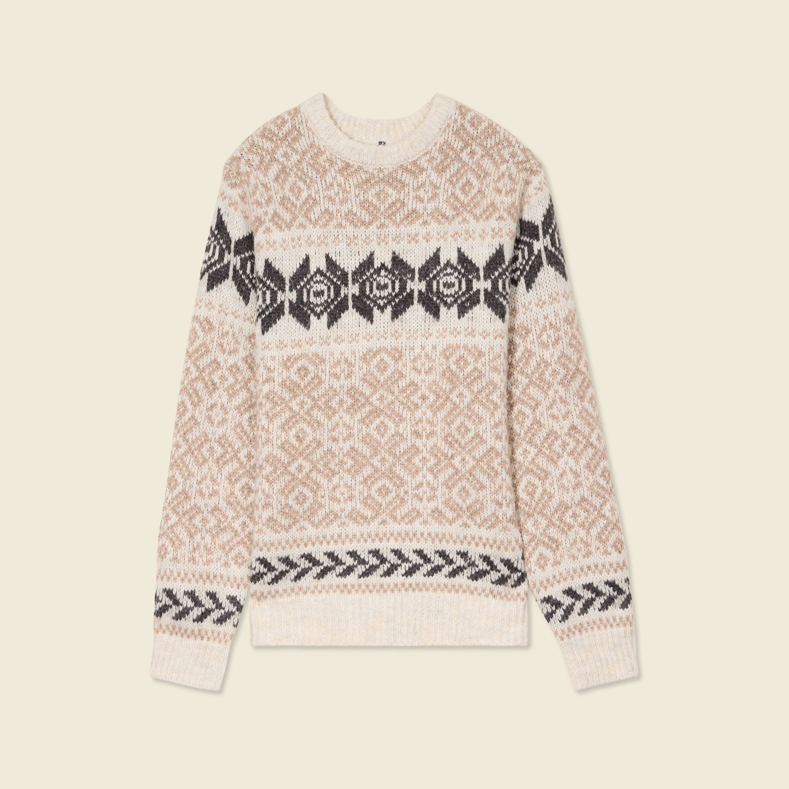 pull manches longues beige homme Pull manches longues beige homme