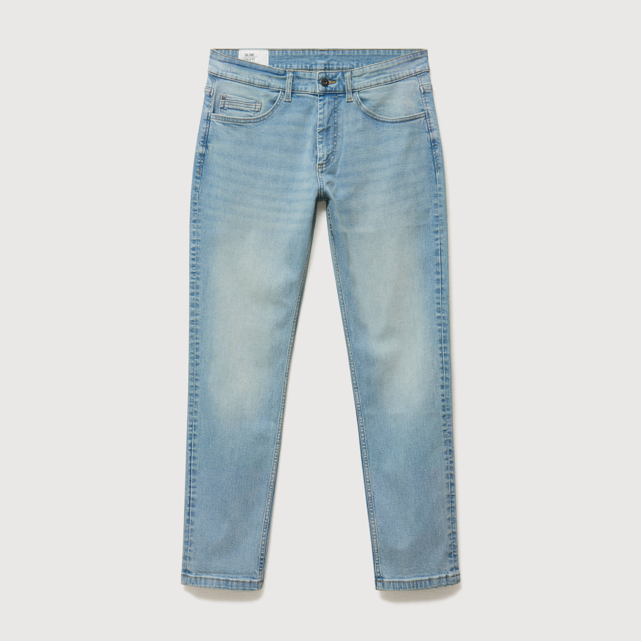 Jeans slim longueur 30 denim used homme
